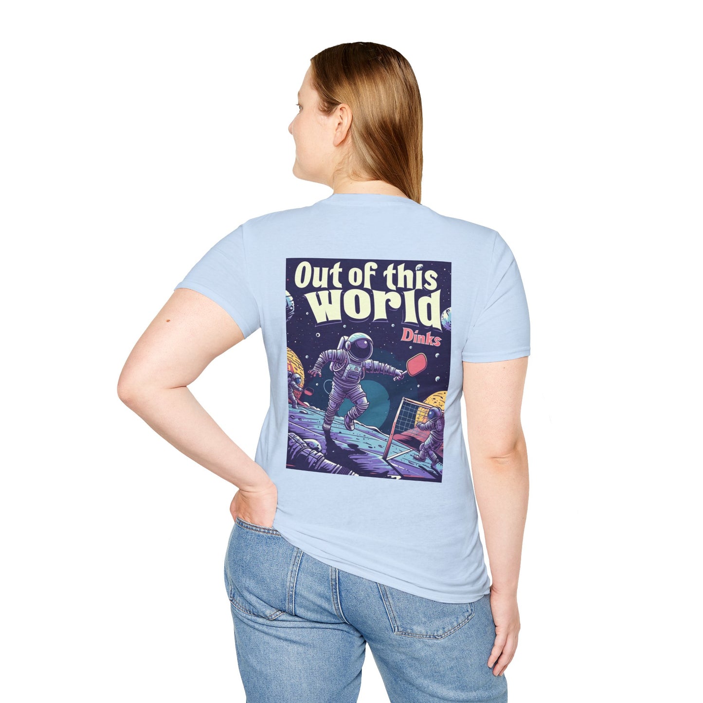 Classic Galactic Game Point Comfort Tee – Unisex Soft-Style