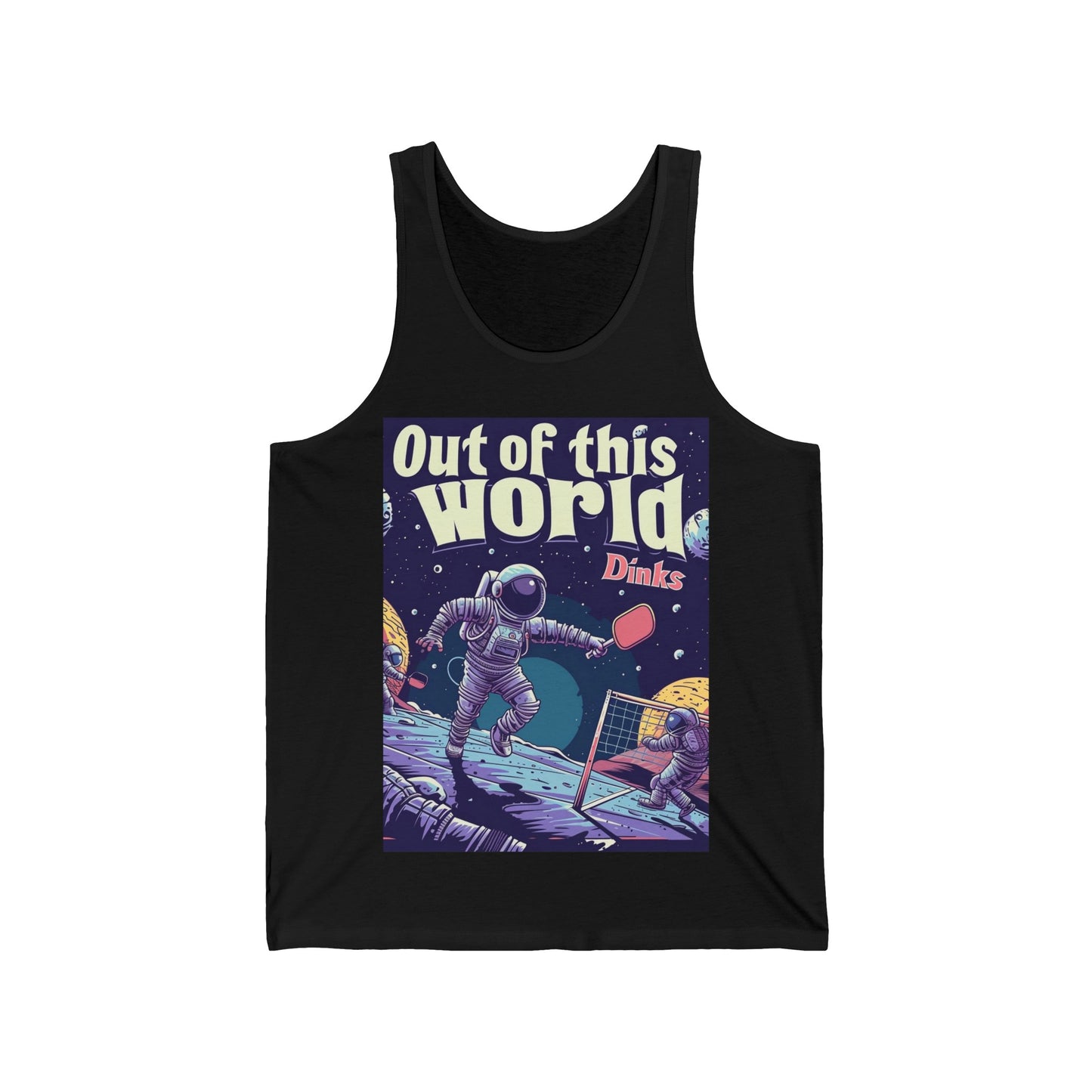 Galactic Game Point Unisex Jersey Tank