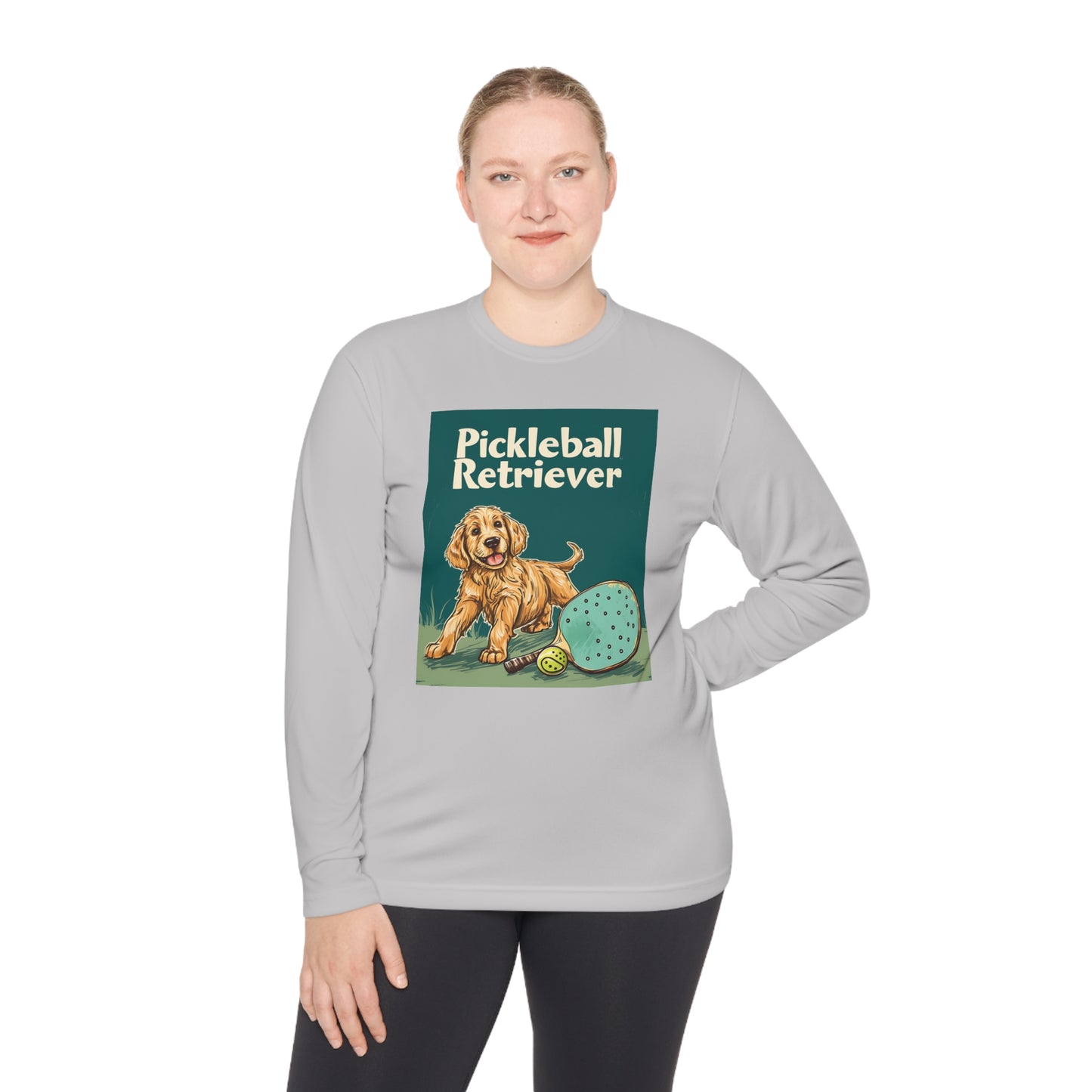 Pickleball Retriever Performance – Unisex UV Protective Pickleball Long Sleeve Tee