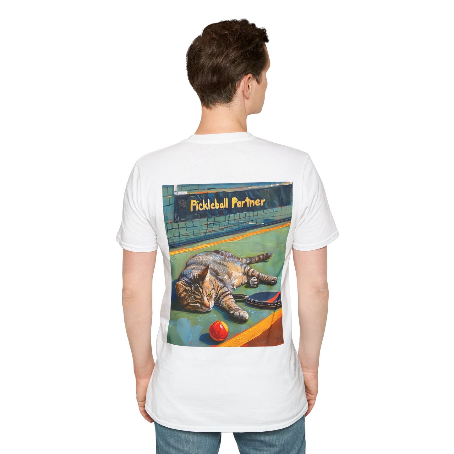 Classic Cats & Courts Comfort Tee – Unisex Soft-Style