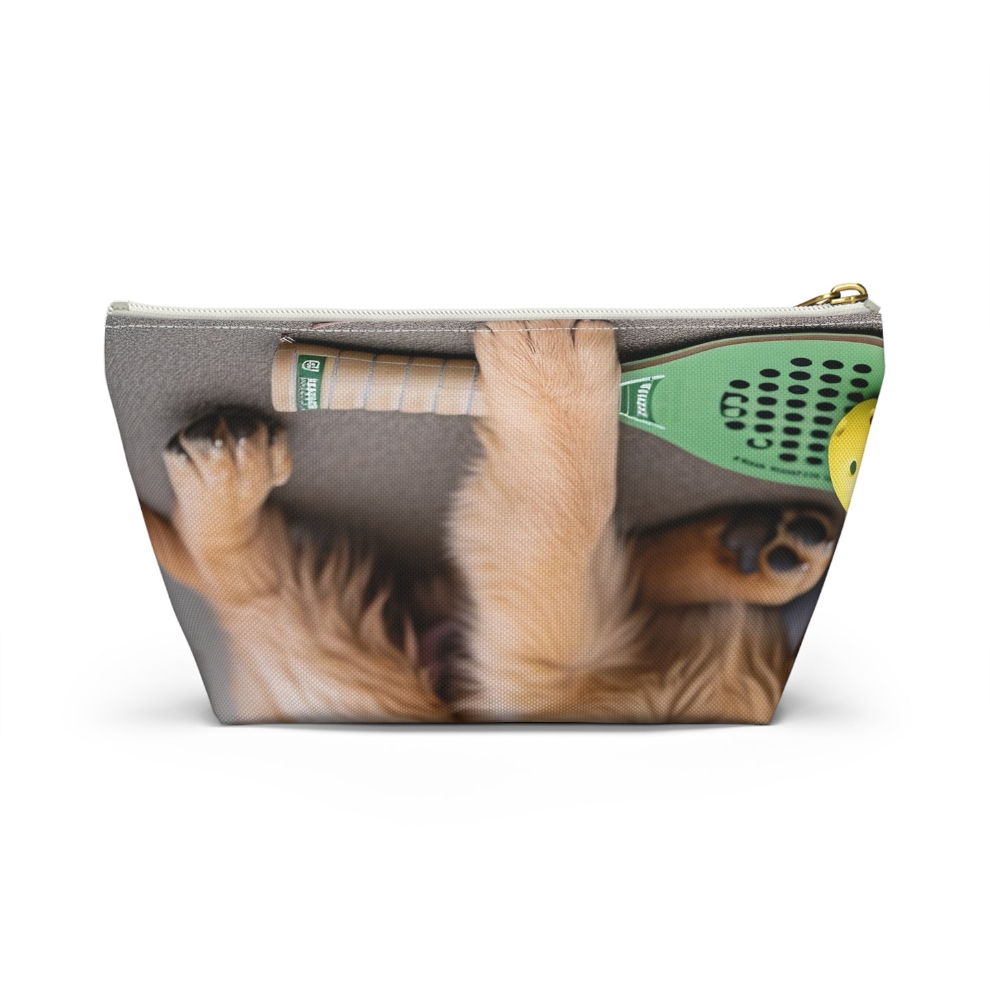 Pickleball Pup Partner T-Bottom Pouch