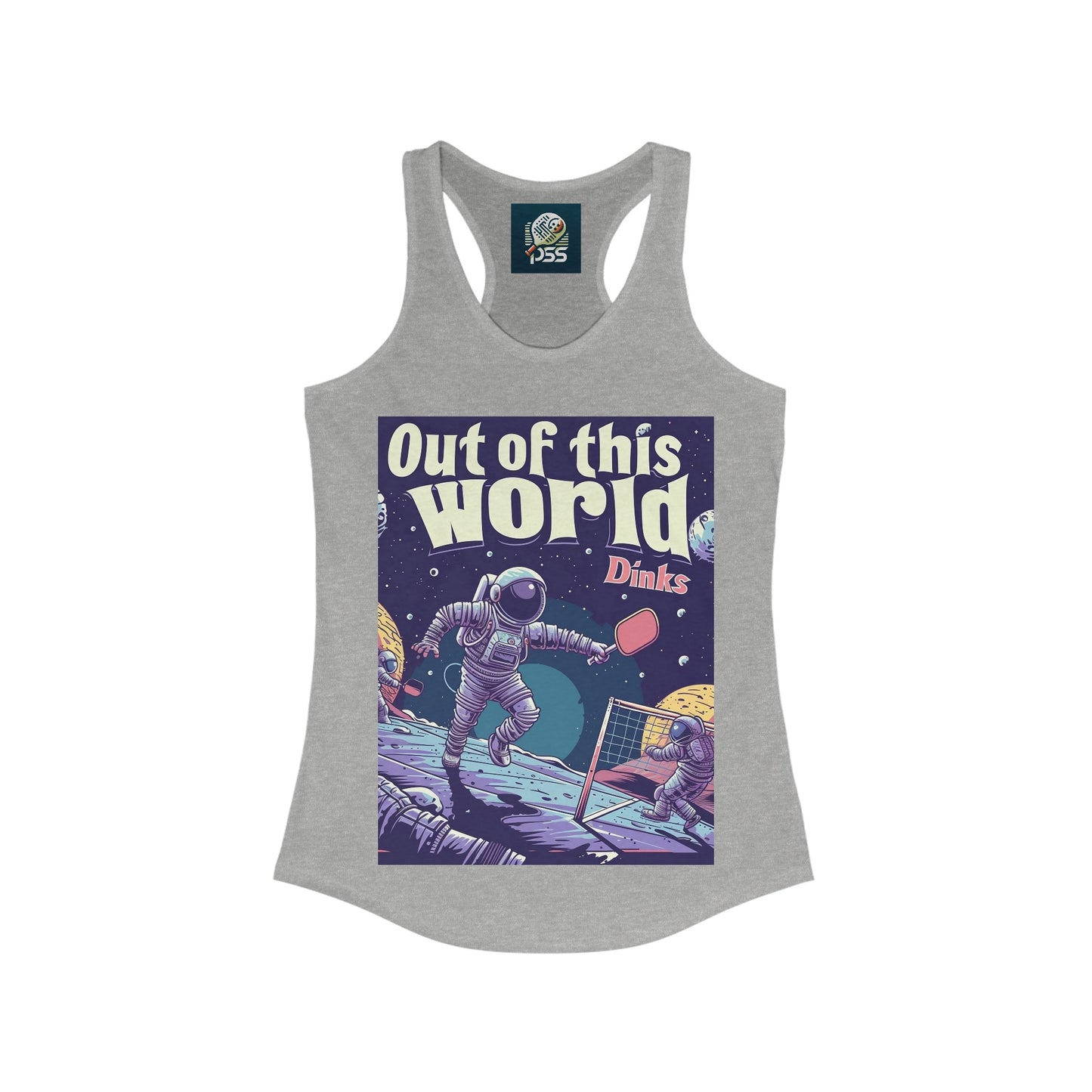 Galactic Game Point Women's Racerback Tank