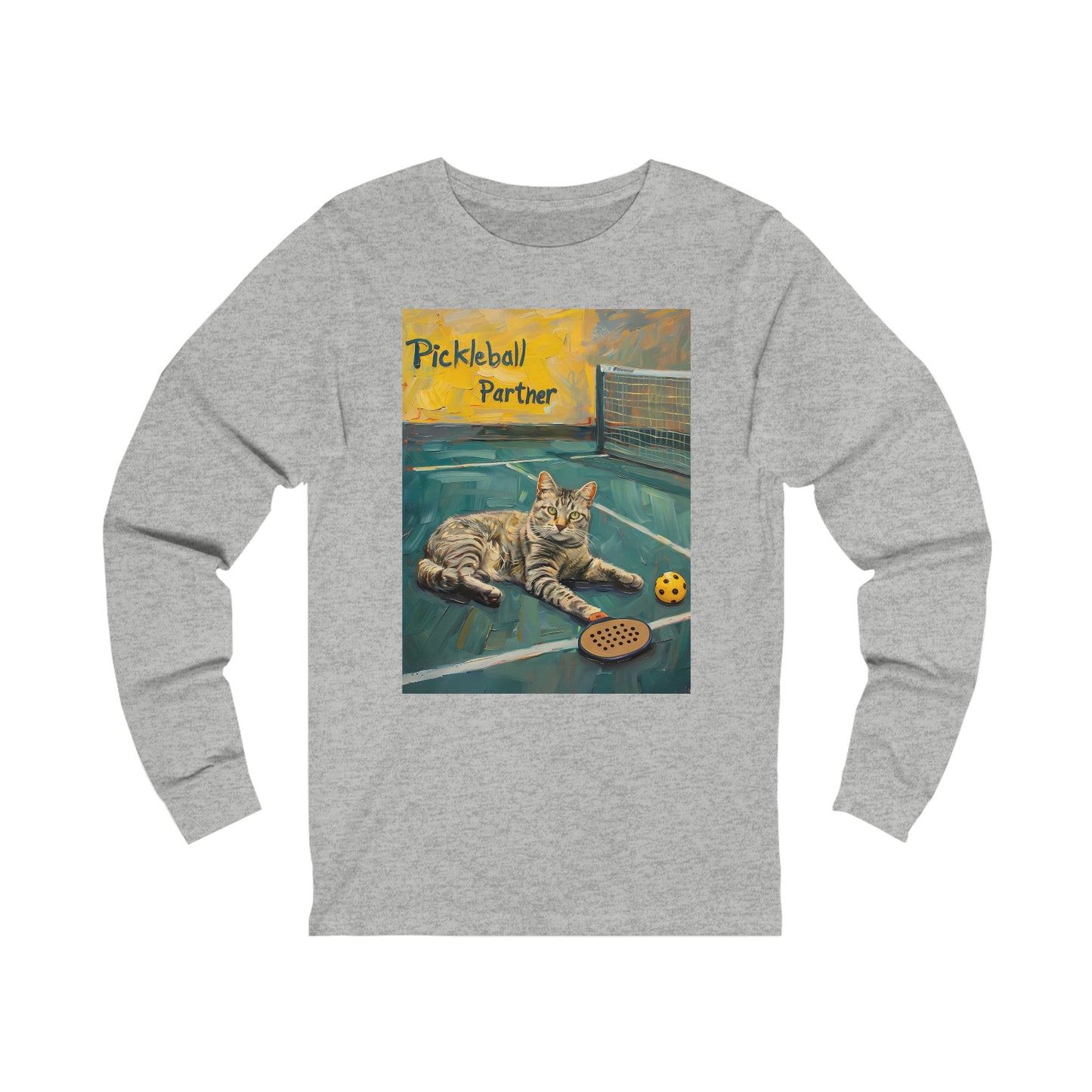 Pickleball Partner – Unisex Long Sleeve Pickleball Tee