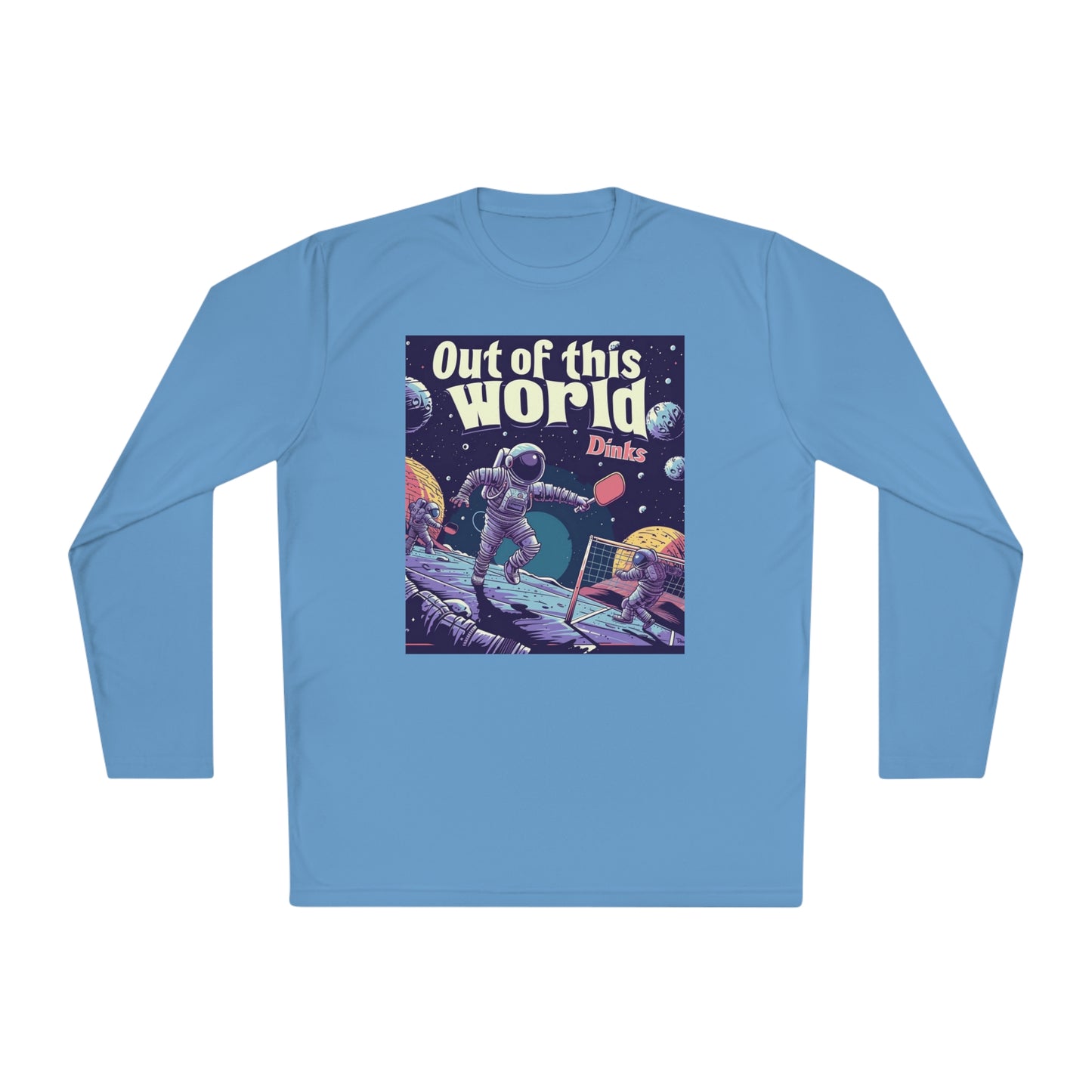 Galactic Game Point Tee – Unisex UV Protective Pickleball Long Sleeve Tee