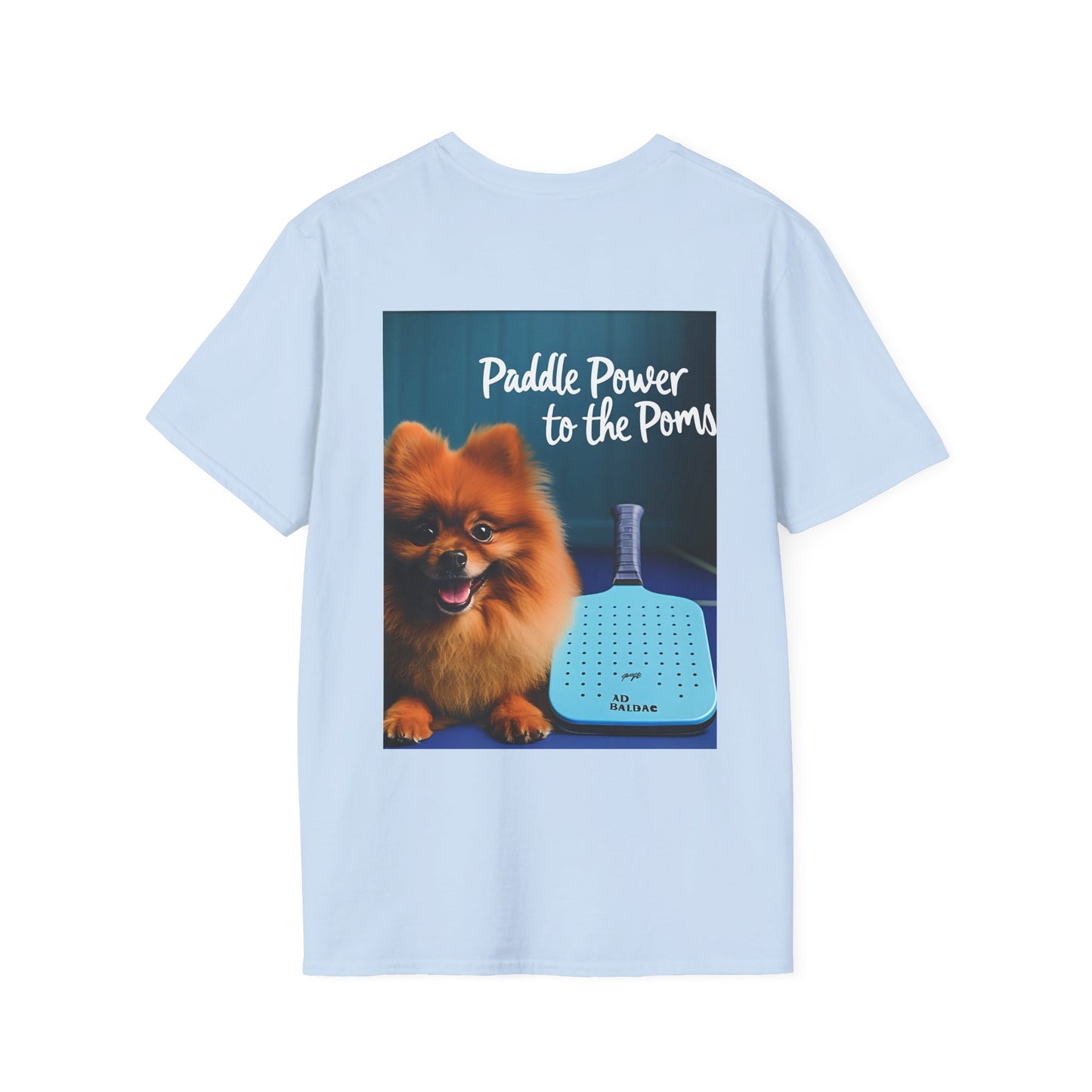 Classic Pomeranian Power Play Pickleball Tee - Unisex Comfort Fit