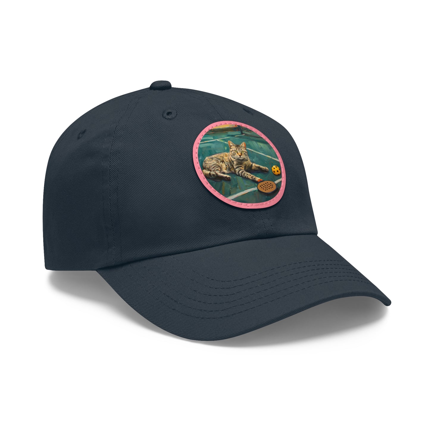 Pickleball Partner Leather Patch Hat