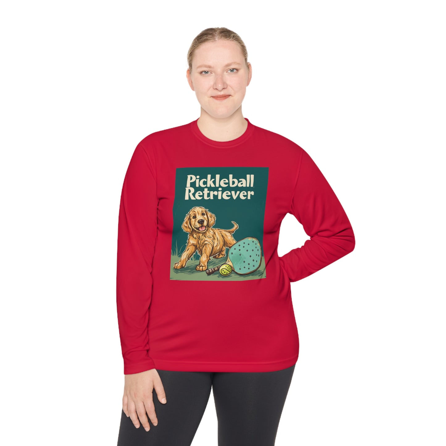 Pickleball Retriever Performance – Unisex UV Protective Pickleball Long Sleeve Tee