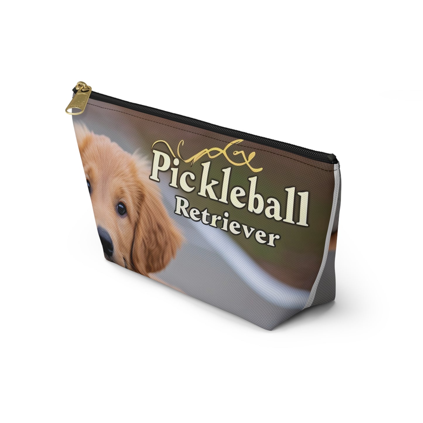 Pickleball Pup Partner T-Bottom Pouch