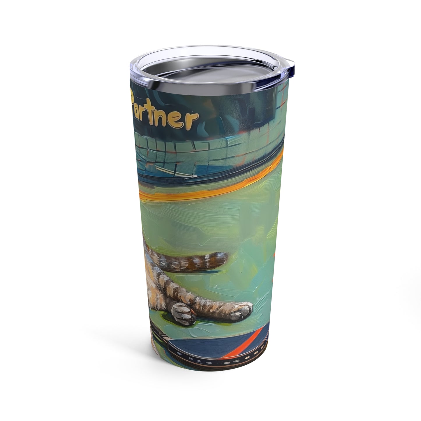 Court Conqueror Cat Insulated Tumbler