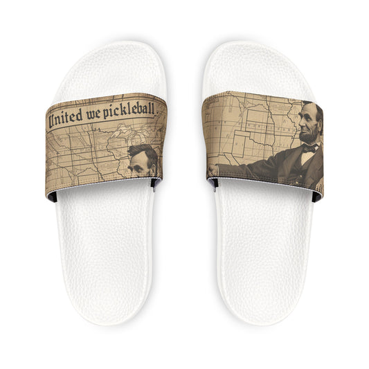 United We Pickleball Slide Sandals for Women