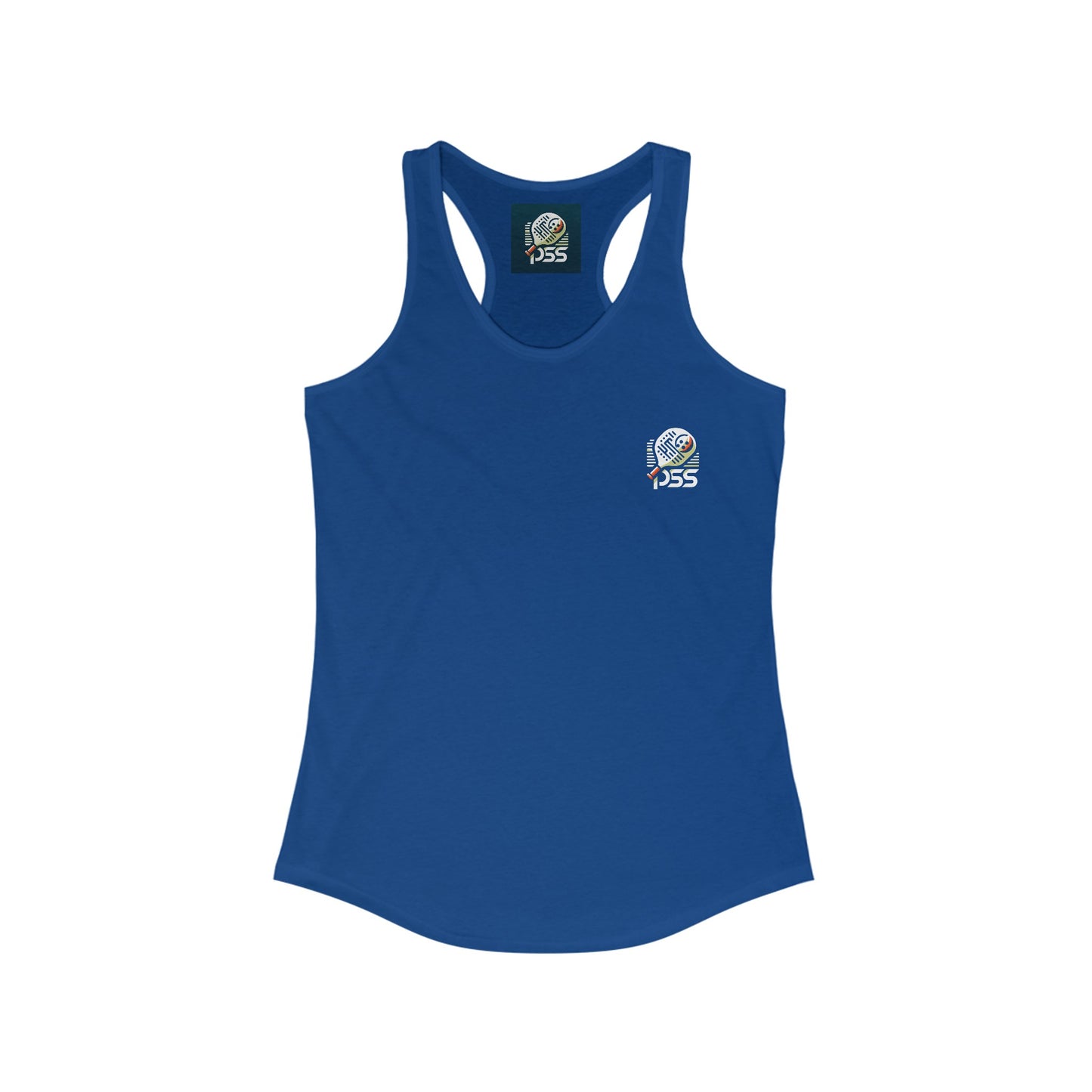 Classic Pickleball and Horses Women's Racerback Tank