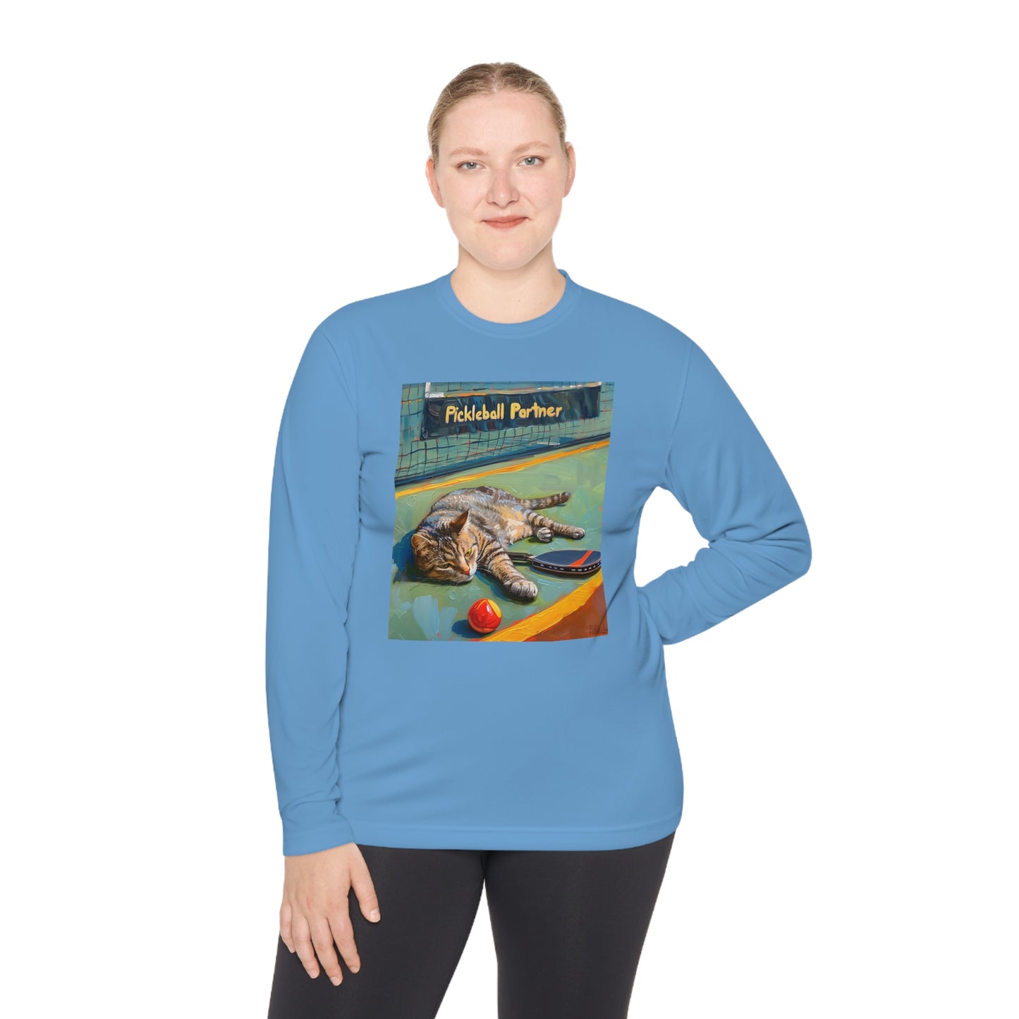 Whisker Winner – Unisex UV Protective Pickleball Long Sleeve Tee