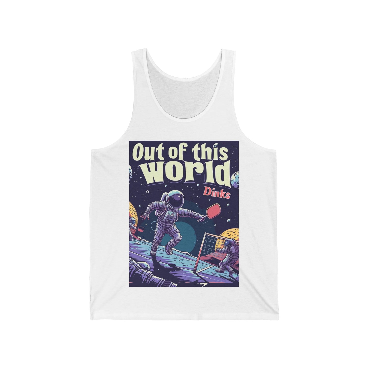 Galactic Game Point Unisex Jersey Tank