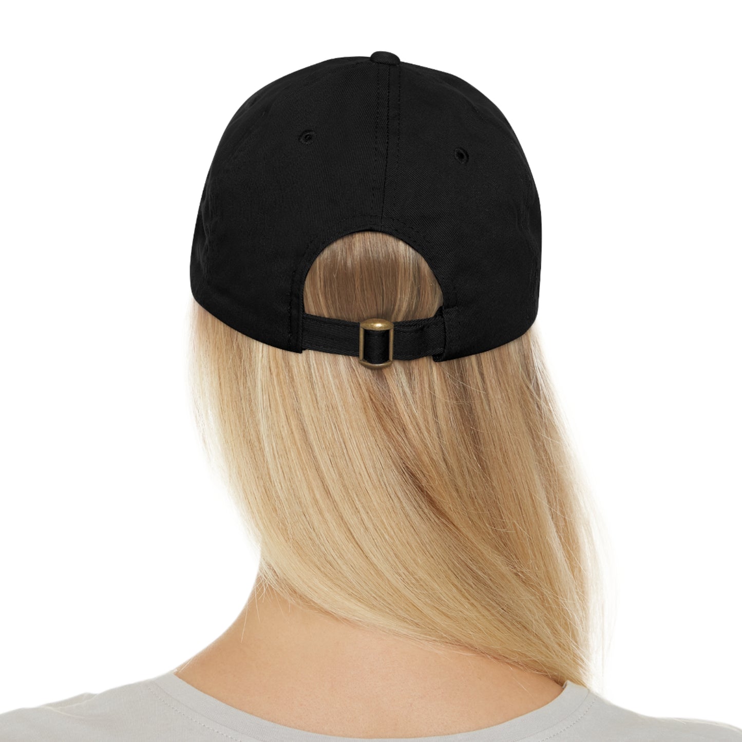 Pickleball Mom: Court Conqueror Leather Patch Hat