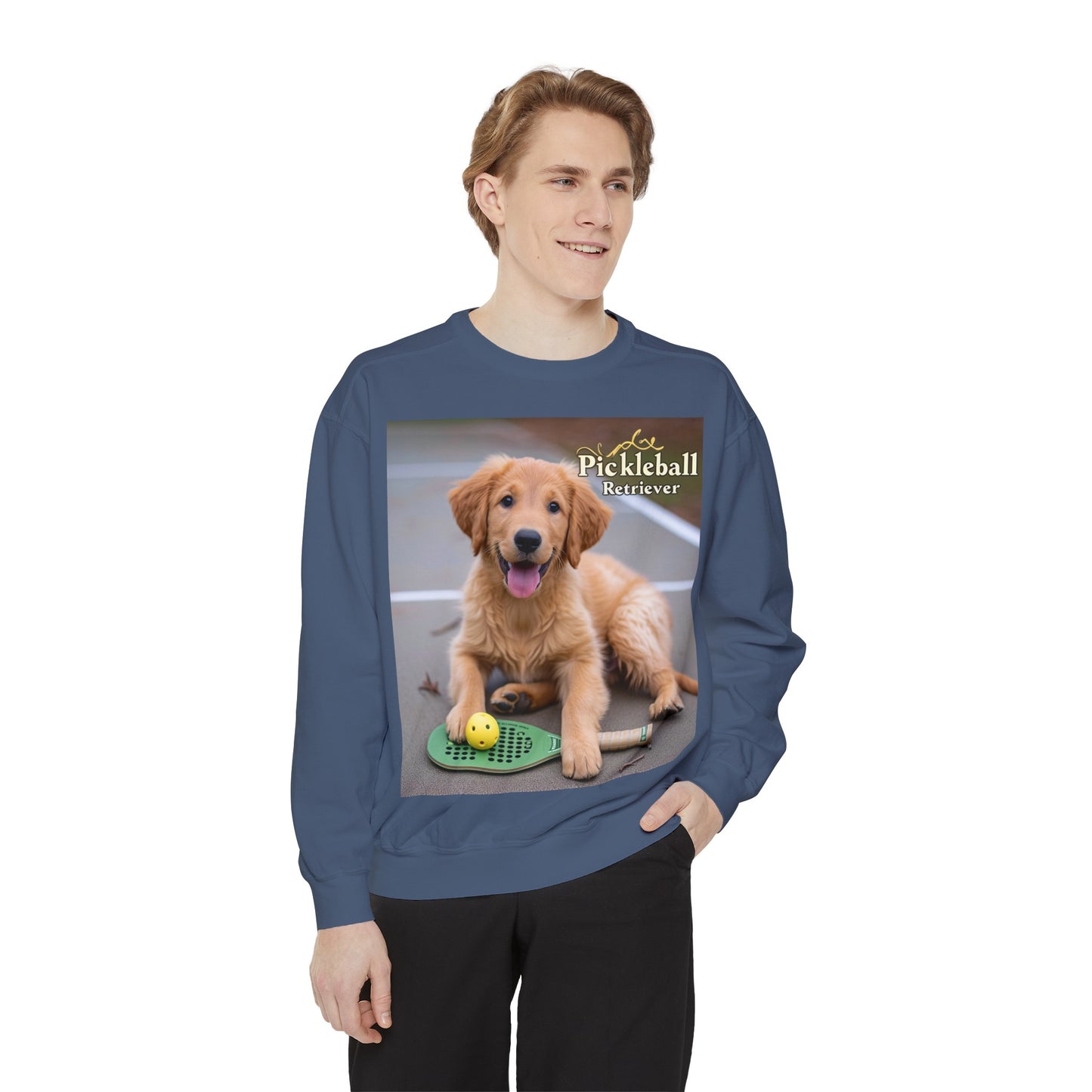 Pickleball Pup Partner – Unisex Cozy Sweatshirt