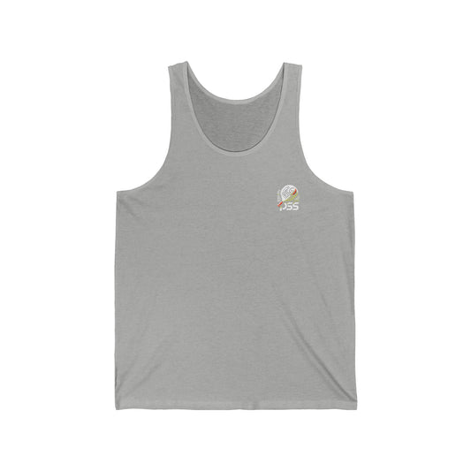 Classic Pickleball and Horses Unisex Jersey Tank