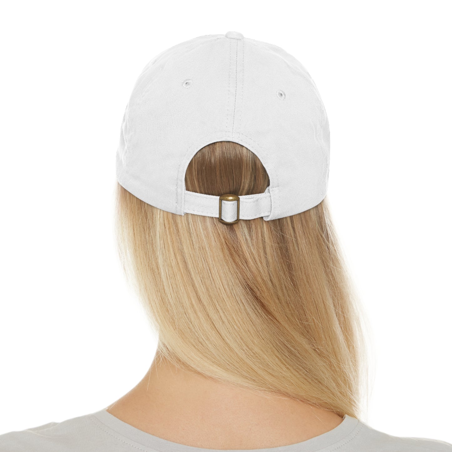 Pickleball Mom: Court Conqueror Leather Patch Hat