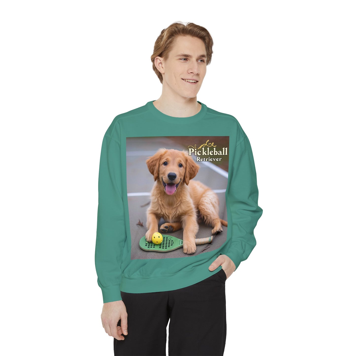 Pickleball Pup Partner – Unisex Cozy Sweatshirt