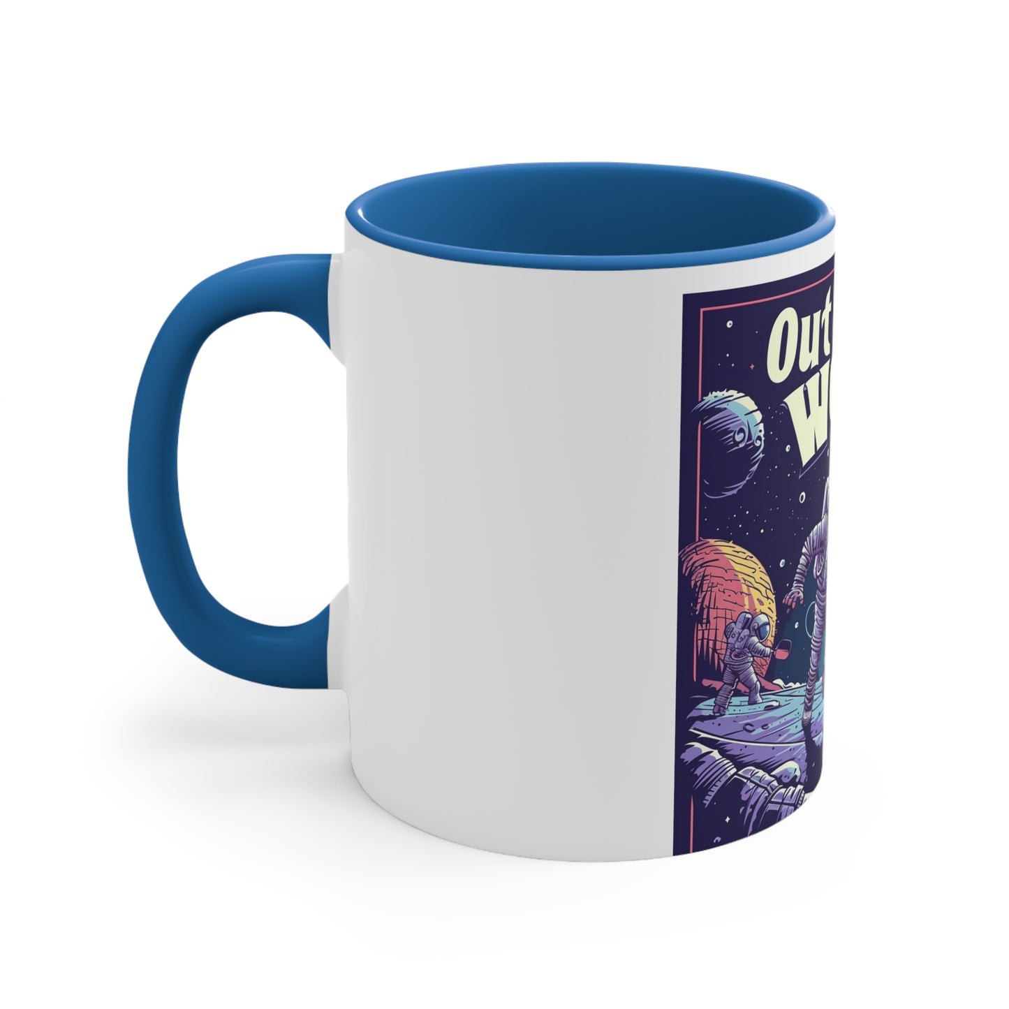 Galactic Game Point Accent Coffee Mug