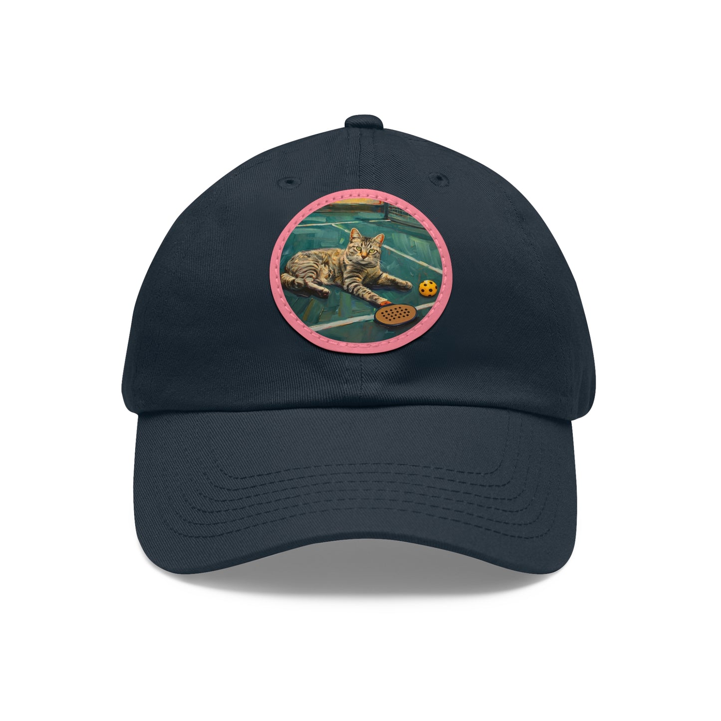 Pickleball Partner Leather Patch Hat