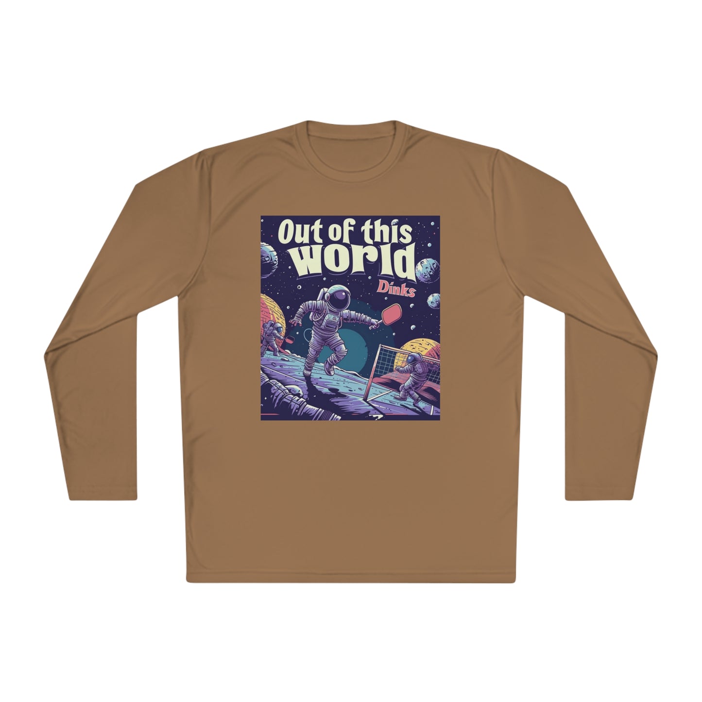 Galactic Game Point Tee – Unisex UV Protective Pickleball Long Sleeve Tee