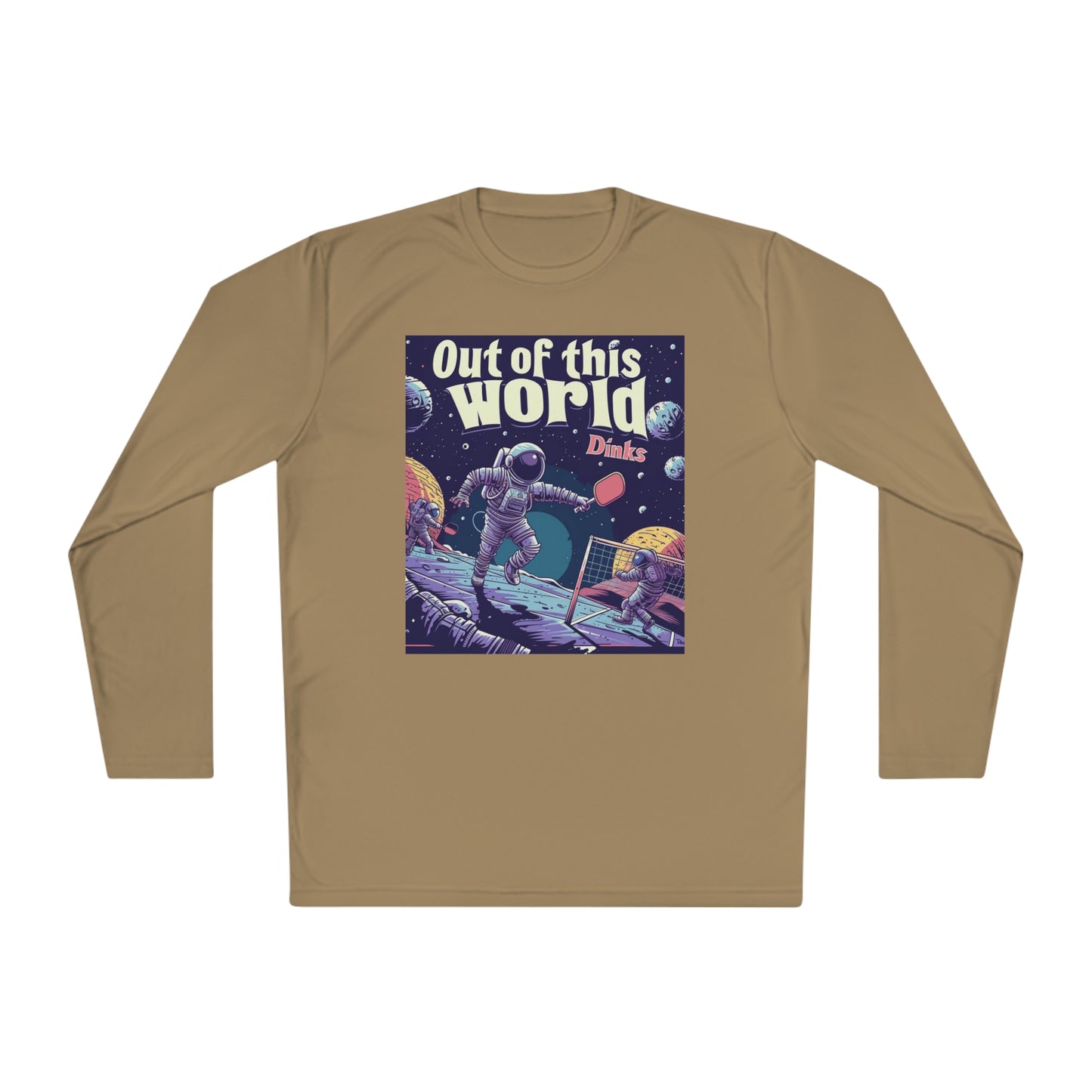 Galactic Game Point Tee – Unisex UV Protective Pickleball Long Sleeve Tee