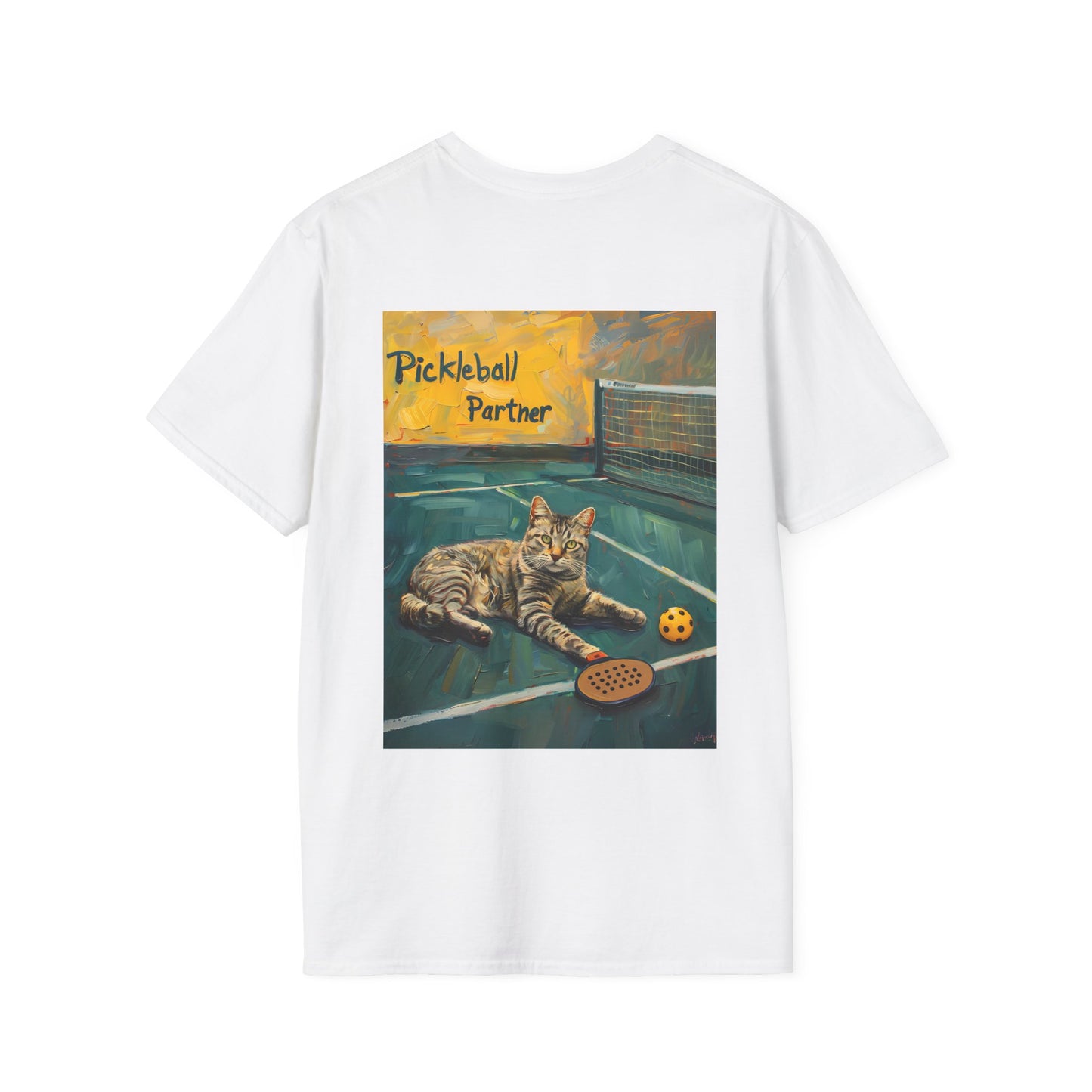 Classic Pickleball Right Meow Comfort Tee – Unisex Soft-Style