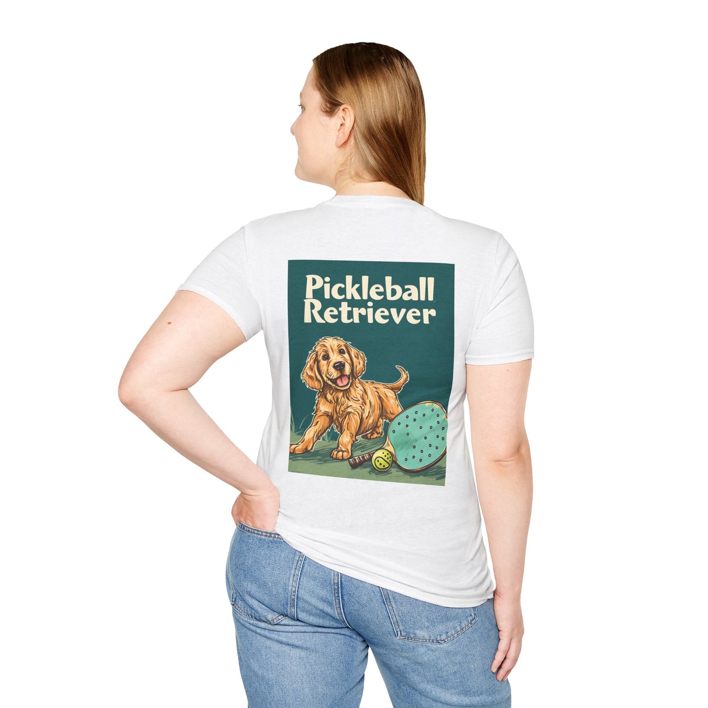 Classic Pickleball Retriever Comfort Tee – Unisex Soft-Style