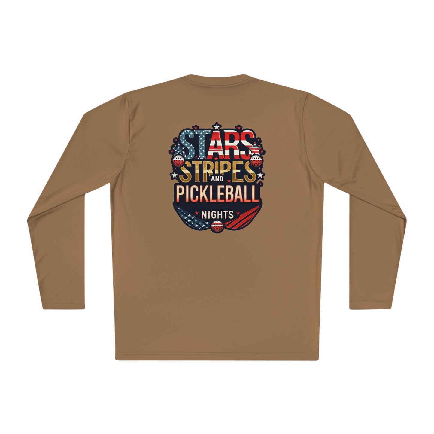 Stars, Stripes and Pickleball Nights Performance Long Sleeve Tee