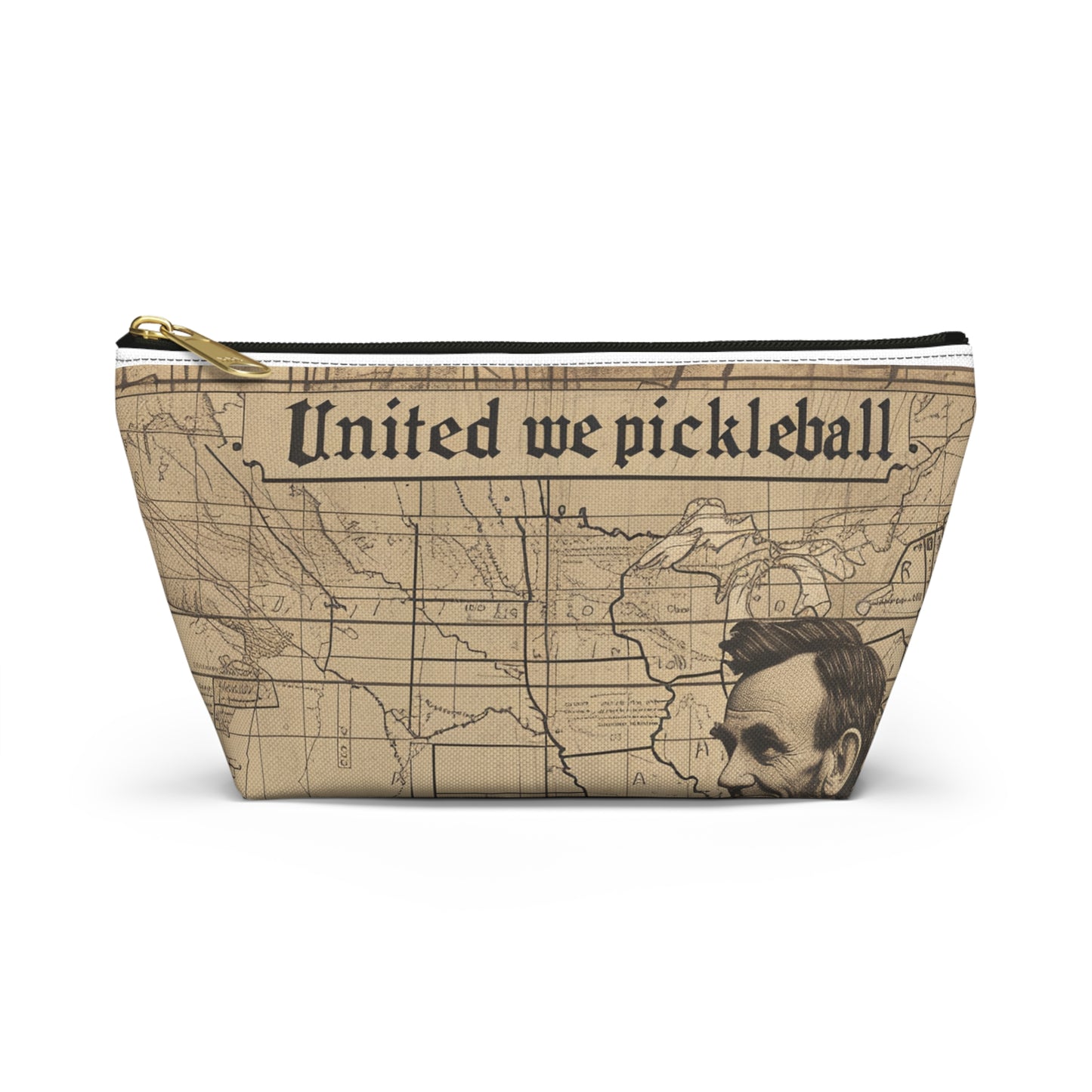 United We Pickleball T-Bottom Pouch