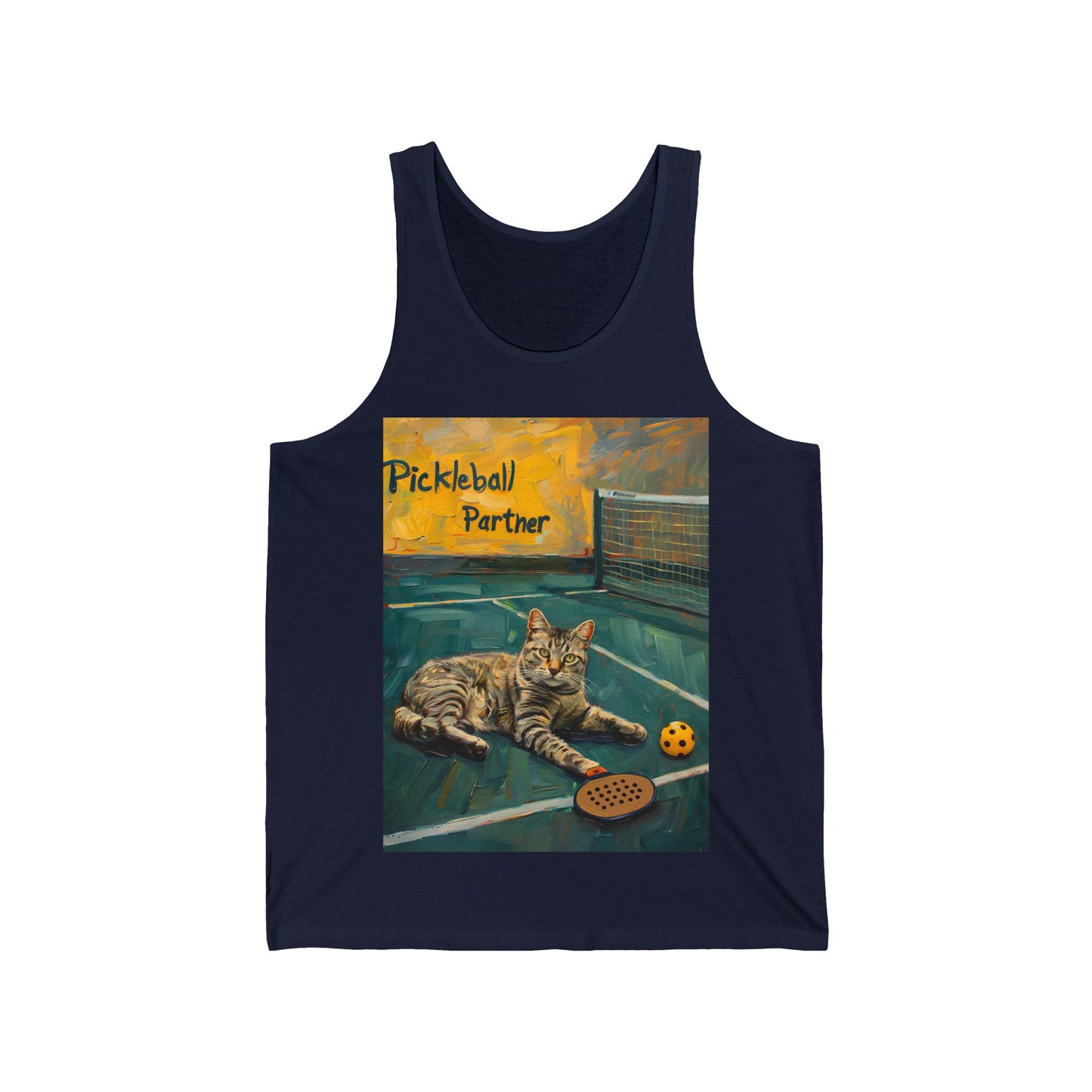 Pickleball Partner Unisex Jersey Tank