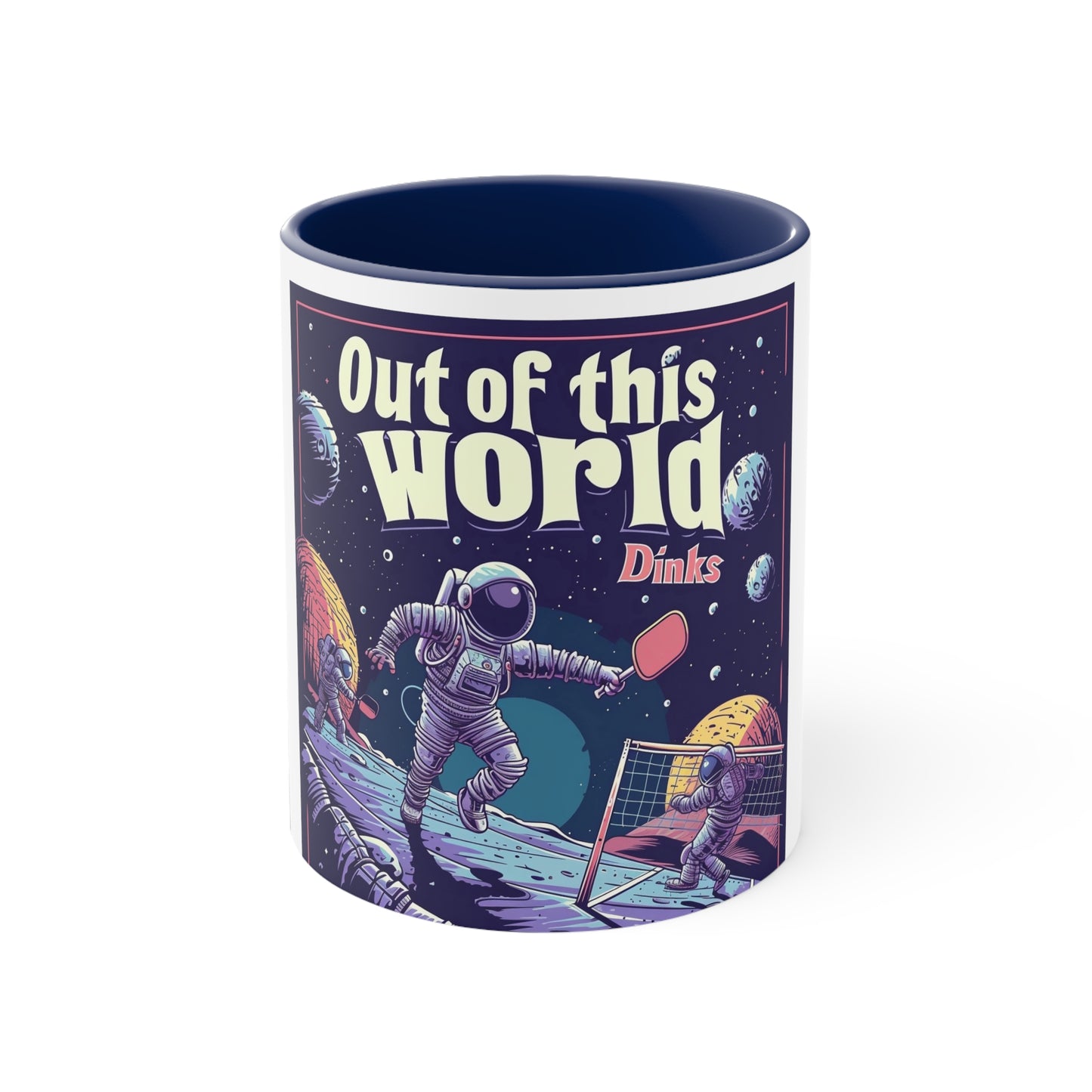 Galactic Game Point Accent Coffee Mug