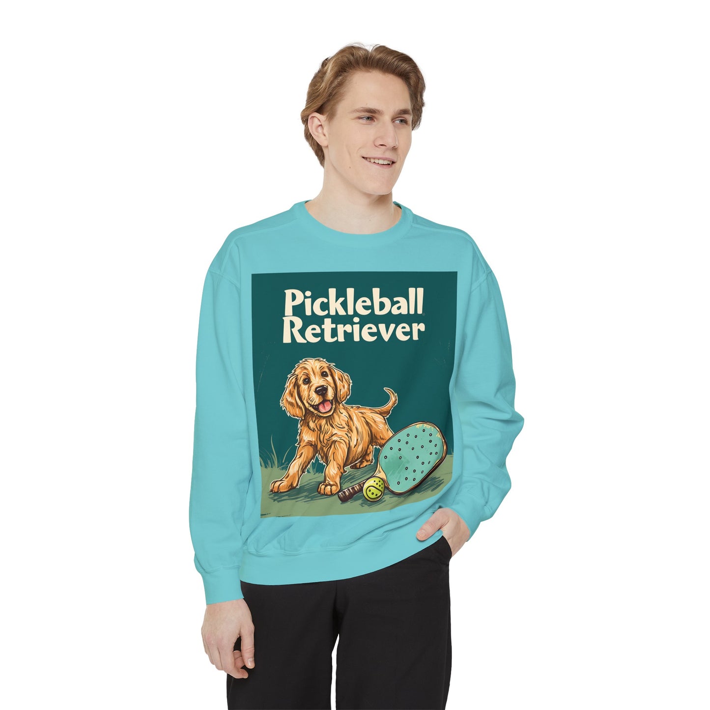 Pickleball Retriever – Unisex Cozy Pickleball Sweatshirt