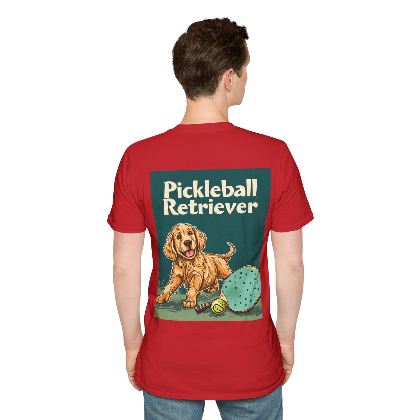 Classic Pickleball Retriever Comfort Tee – Unisex Soft-Style