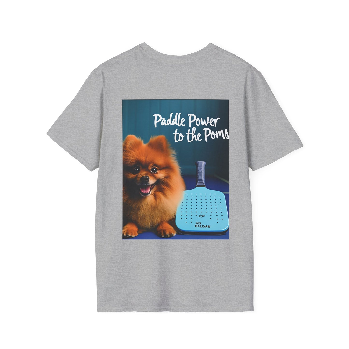 Classic Pomeranian Power Play Pickleball Tee - Unisex Comfort Fit