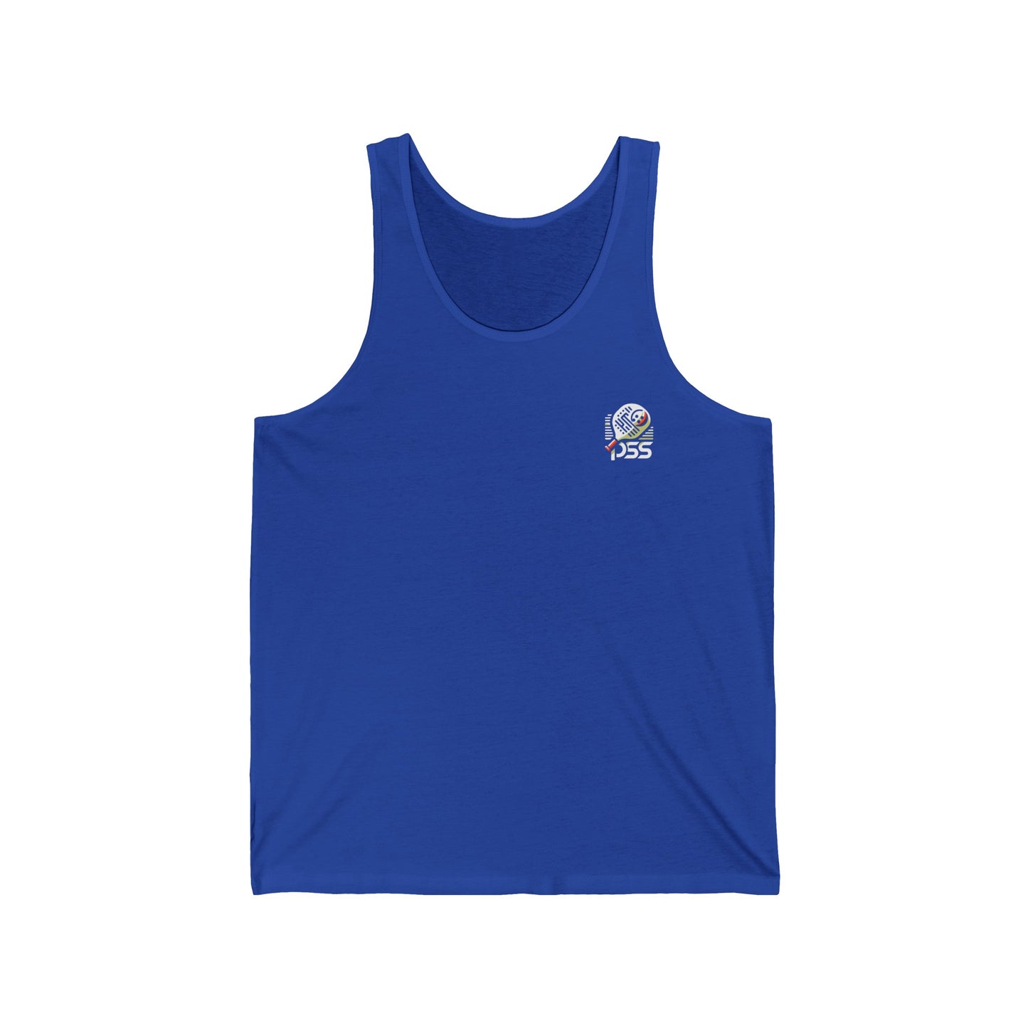 Classic Pickleball and Horses Unisex Jersey Tank