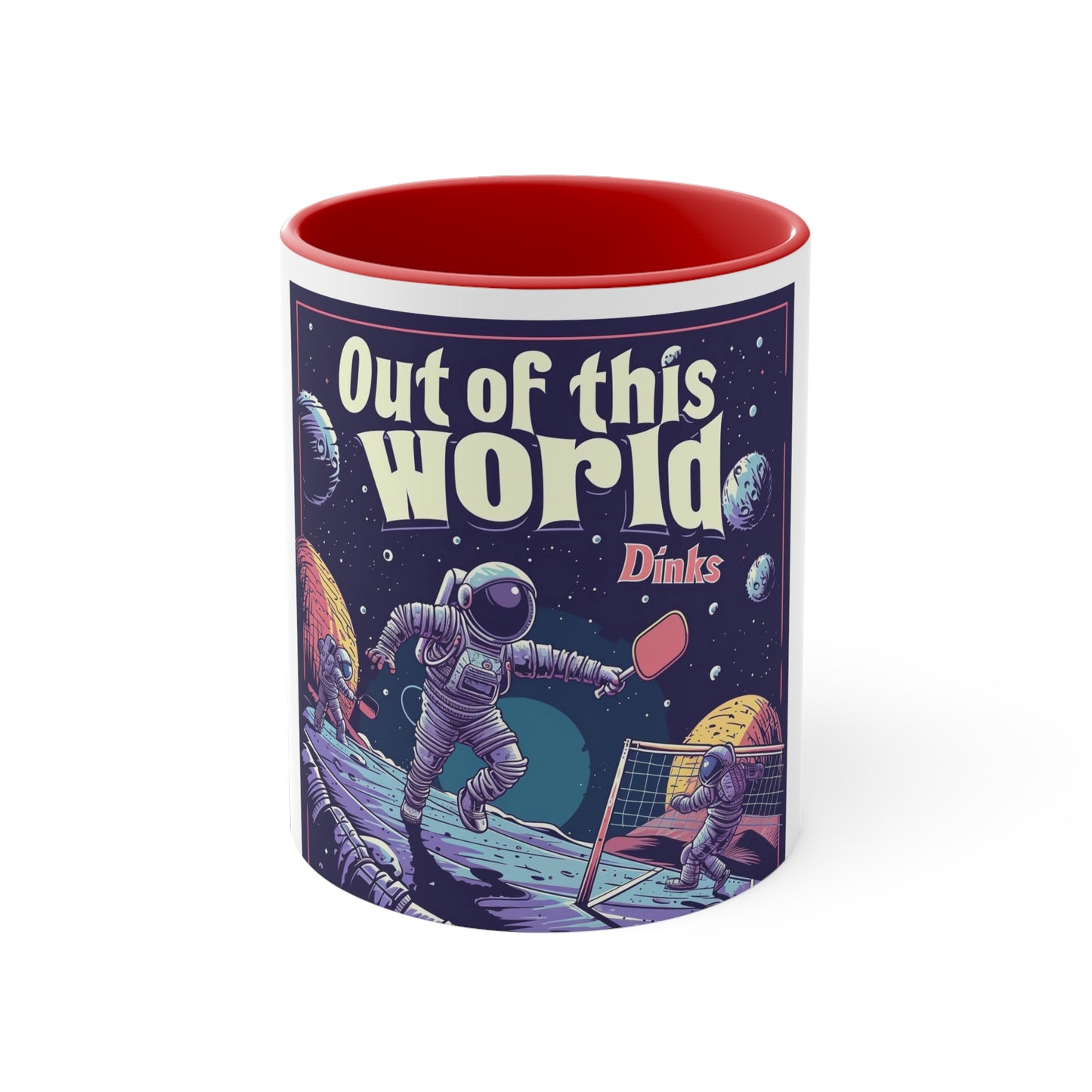 Galactic Game Point Accent Coffee Mug