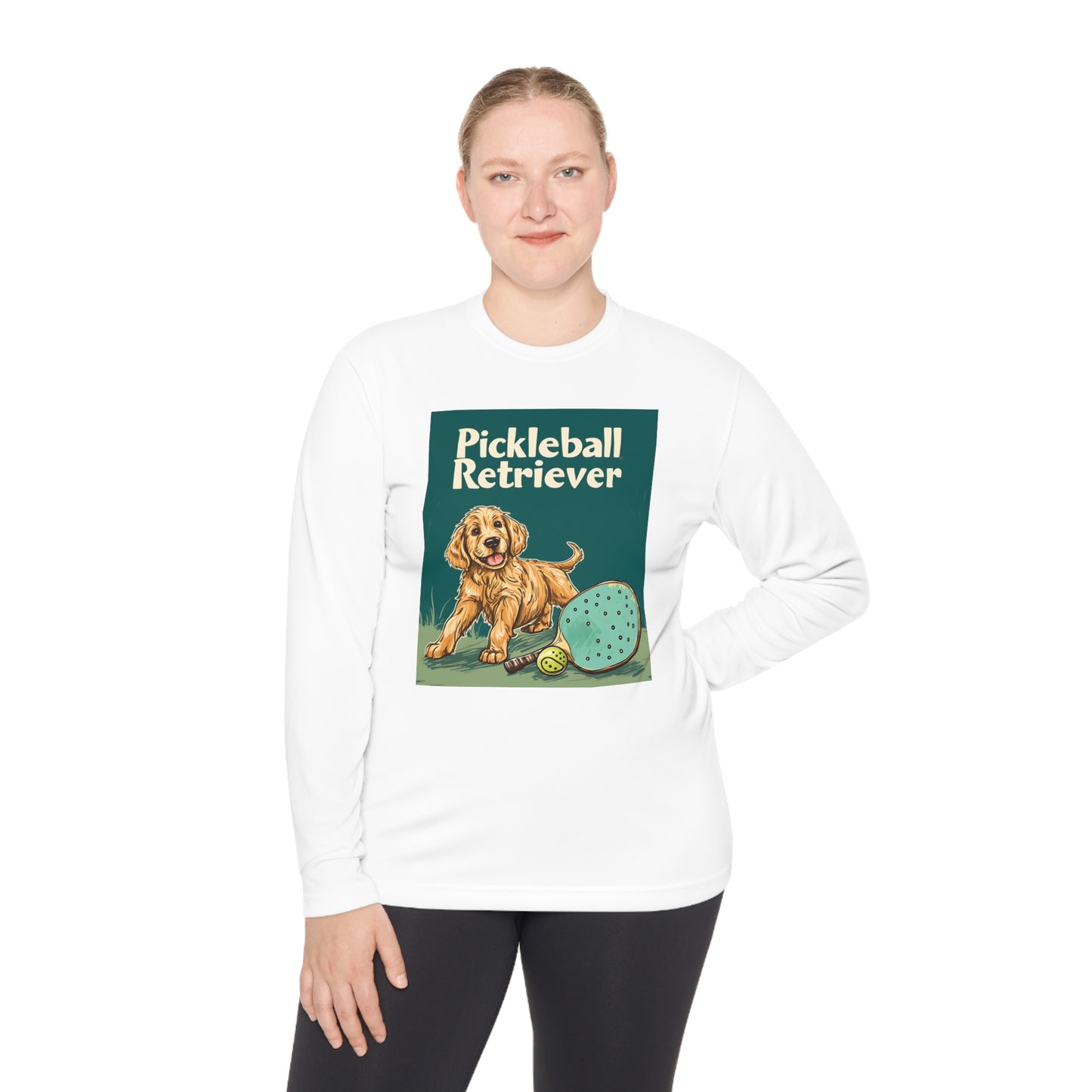 Pickleball Retriever Performance – Unisex UV Protective Pickleball Long Sleeve Tee