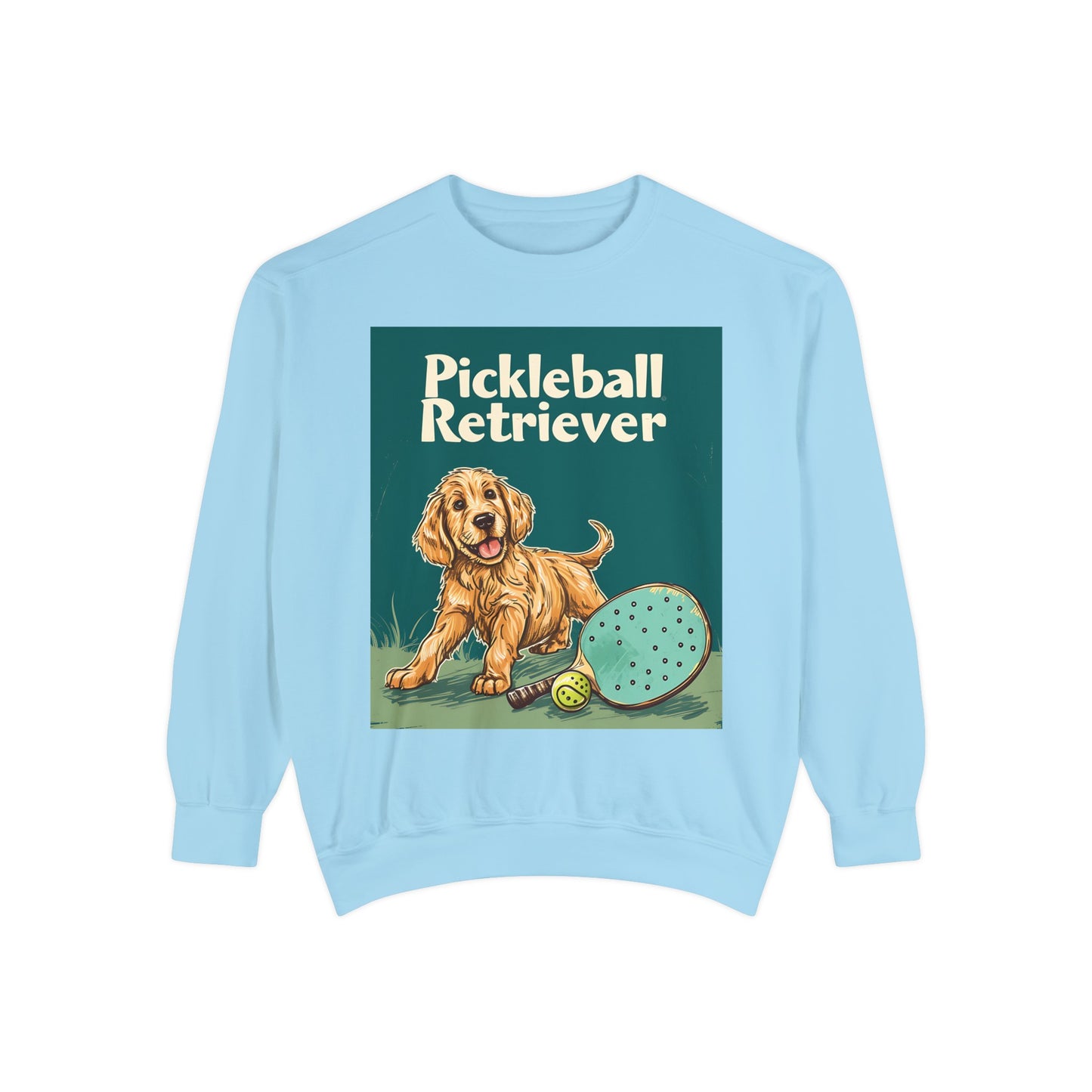 Pickleball Retriever – Unisex Cozy Pickleball Sweatshirt