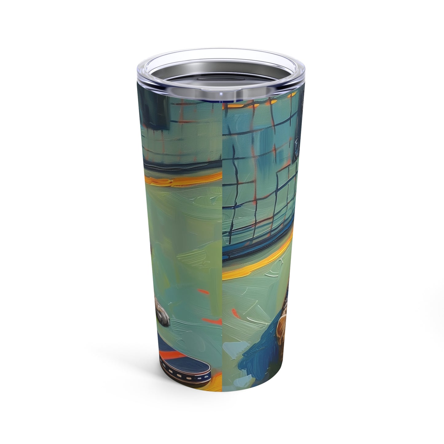 Court Conqueror Cat Insulated Tumbler