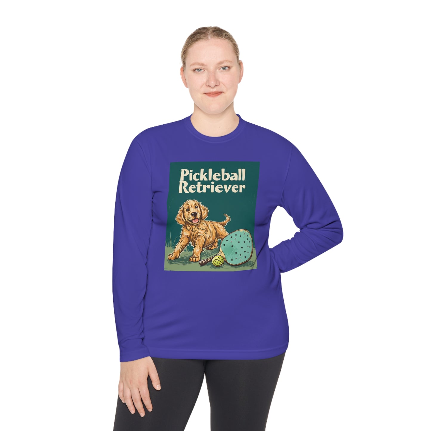 Pickleball Retriever Performance – Unisex UV Protective Pickleball Long Sleeve Tee