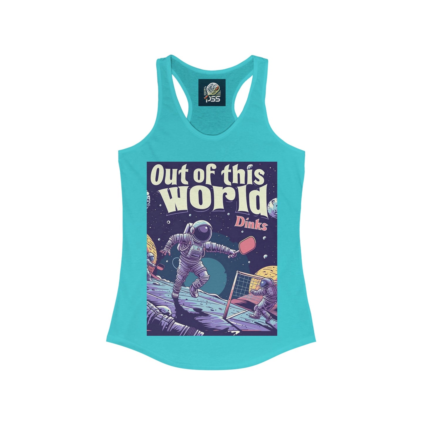 Galactic Game Point Women's Racerback Tank