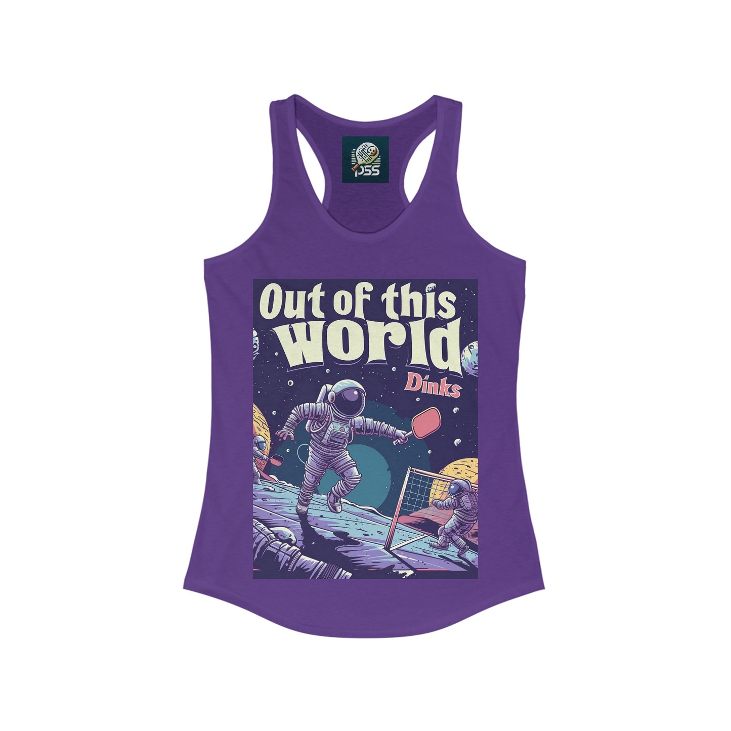 Galactic Game Point Women's Racerback Tank