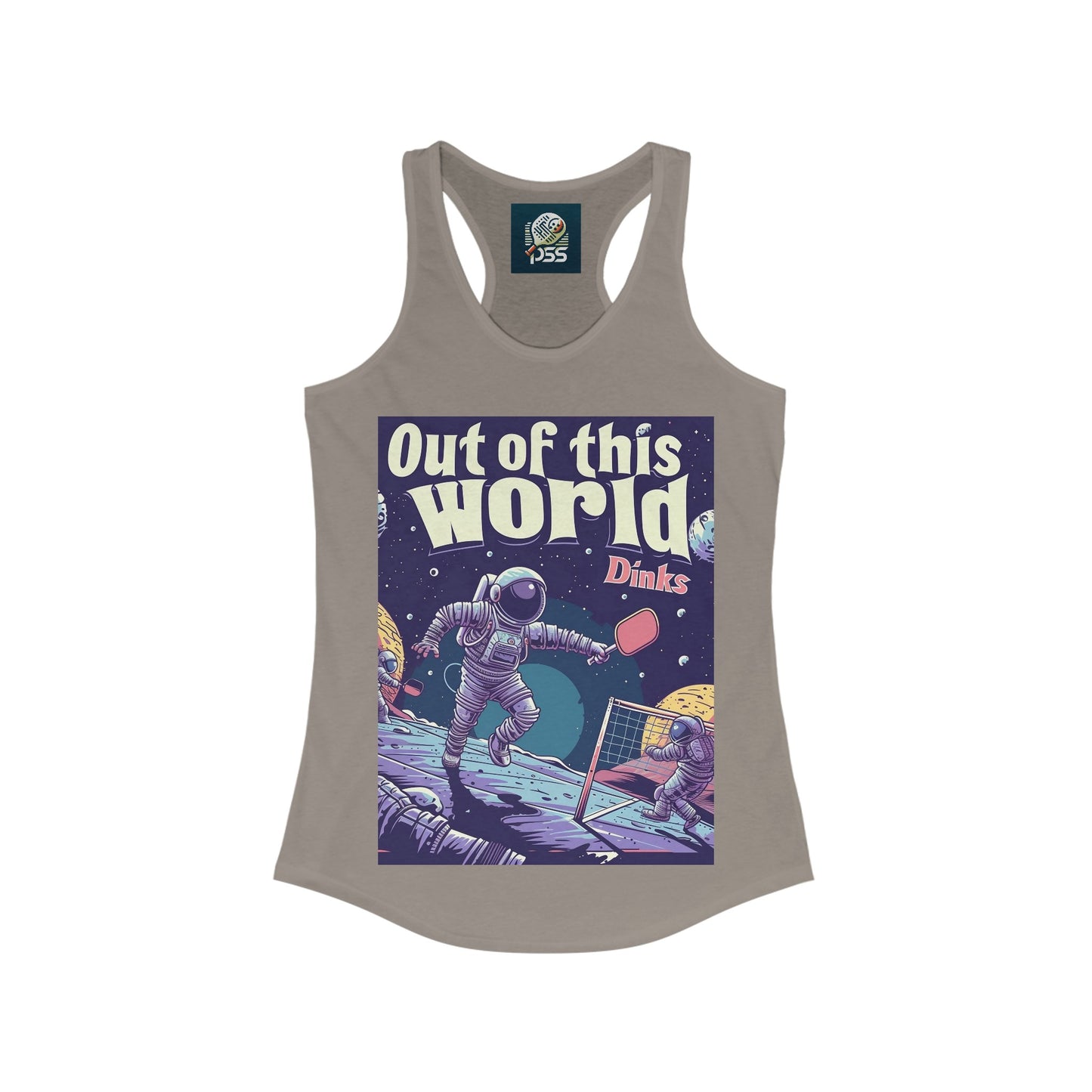 Galactic Game Point Women's Racerback Tank