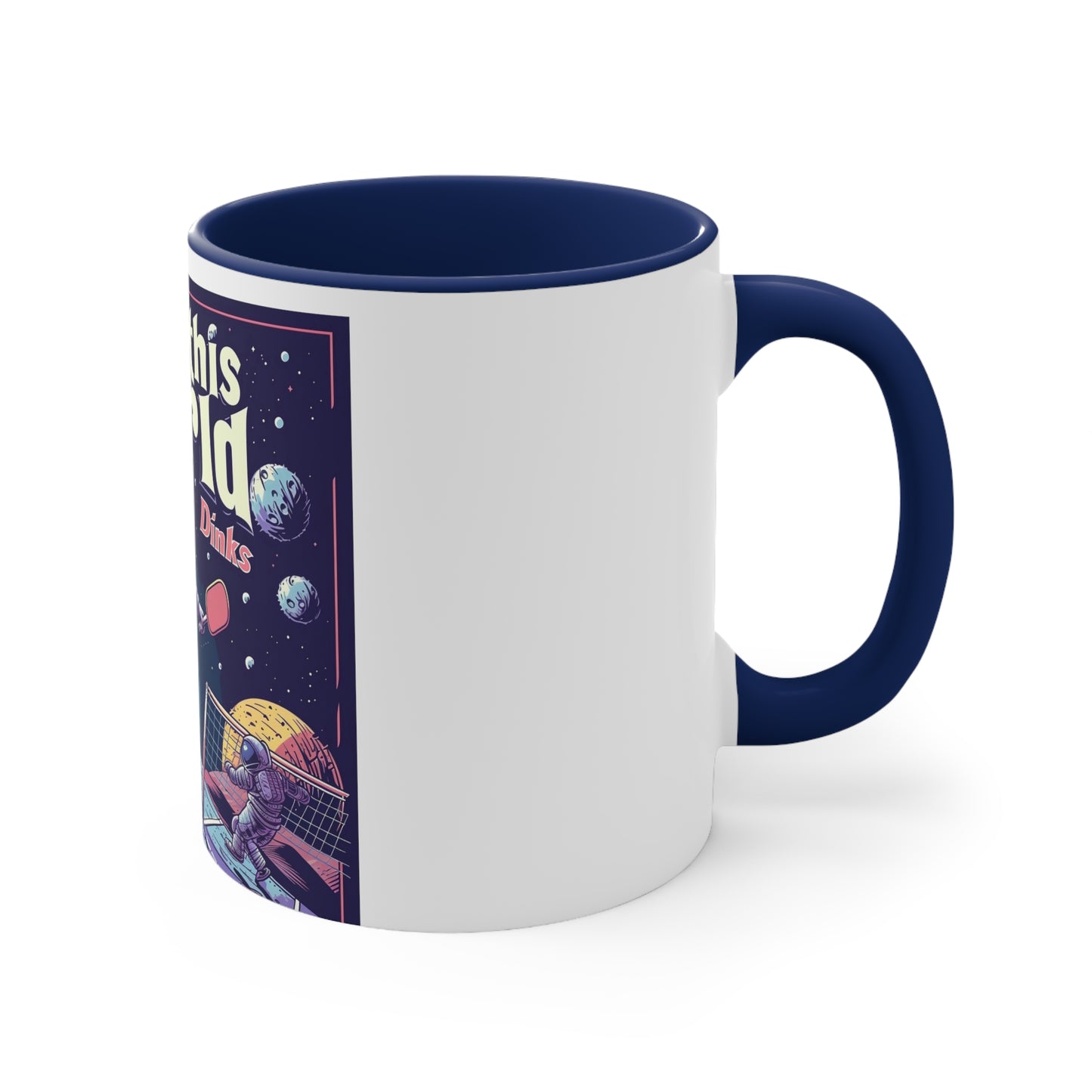 Galactic Game Point Accent Coffee Mug