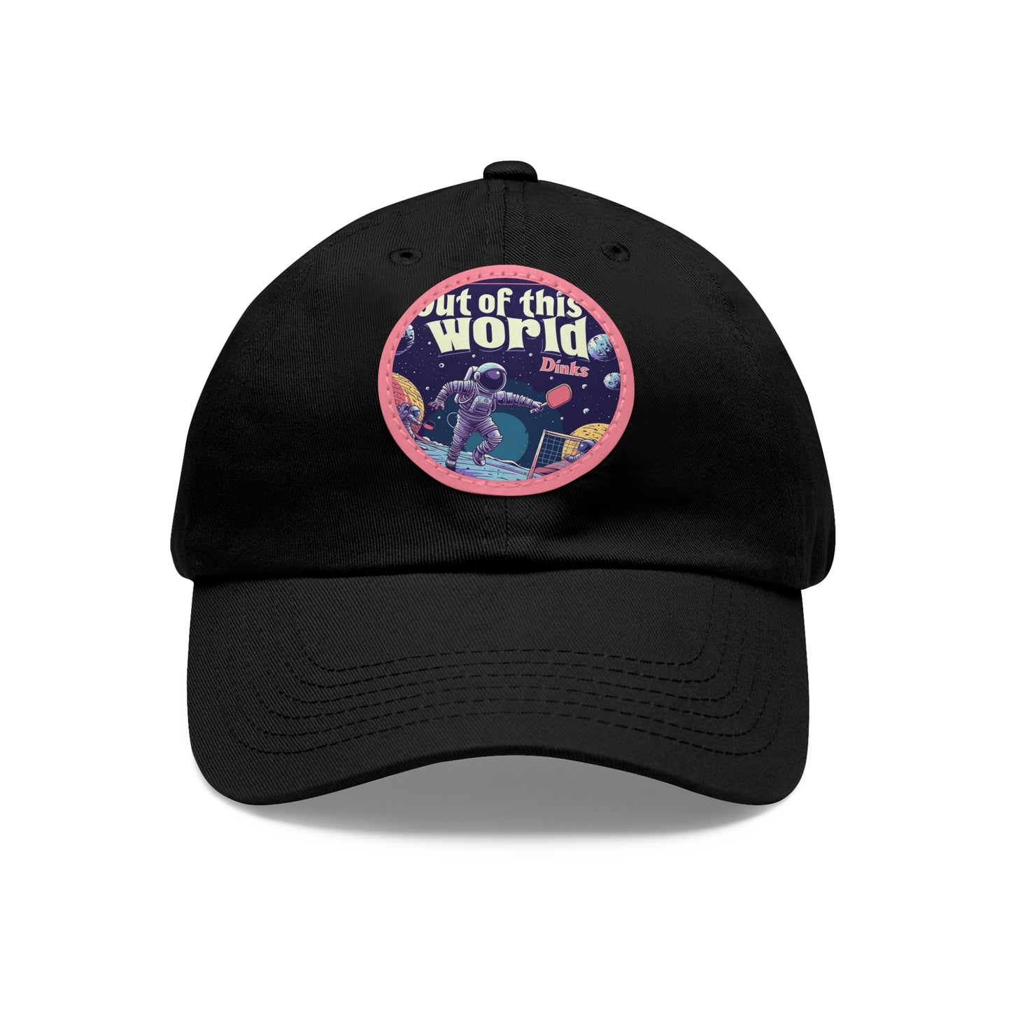 Galactic Game Point Leather Patch Hat