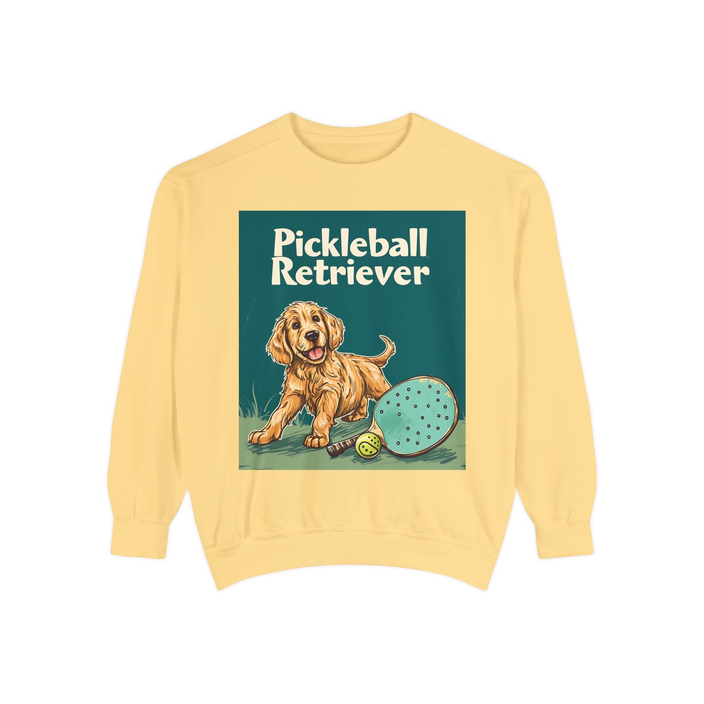 Pickleball Retriever – Unisex Cozy Pickleball Sweatshirt