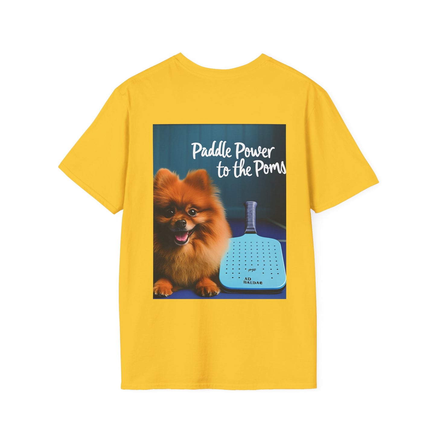 Classic Pomeranian Power Play Pickleball Tee - Unisex Comfort Fit