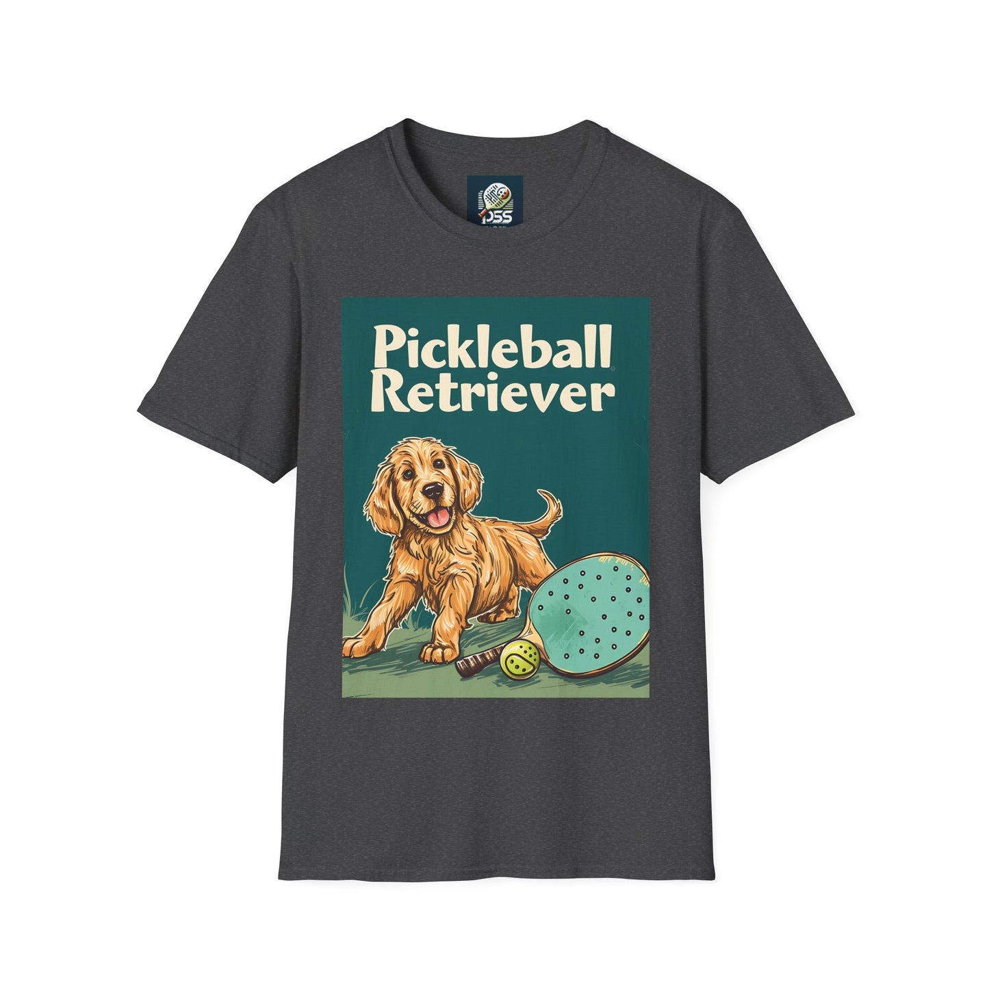 Pickleball Retriever Comfort Tee – Unisex Soft-Style