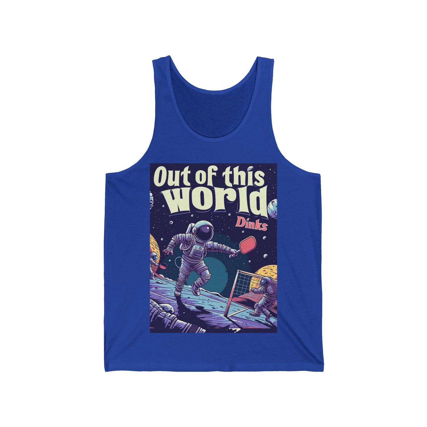 Galactic Game Point Unisex Jersey Tank